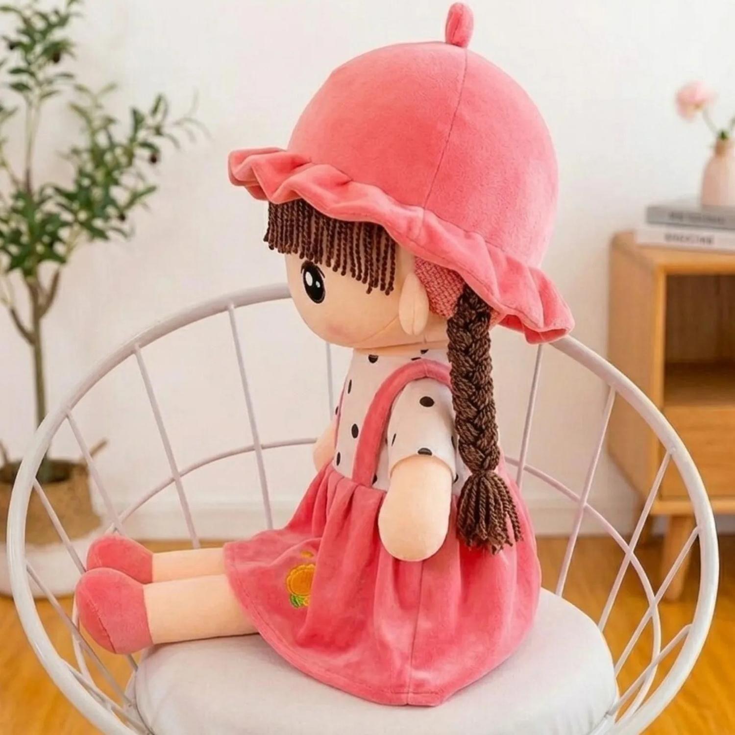 Muñeca De Trapo Grande Muñeca De Peluche Girasol 65cm-3