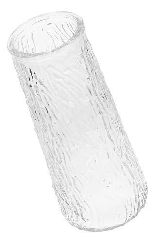 Florero Jarron Decorativo Vidrio Flores 26x10cm-2