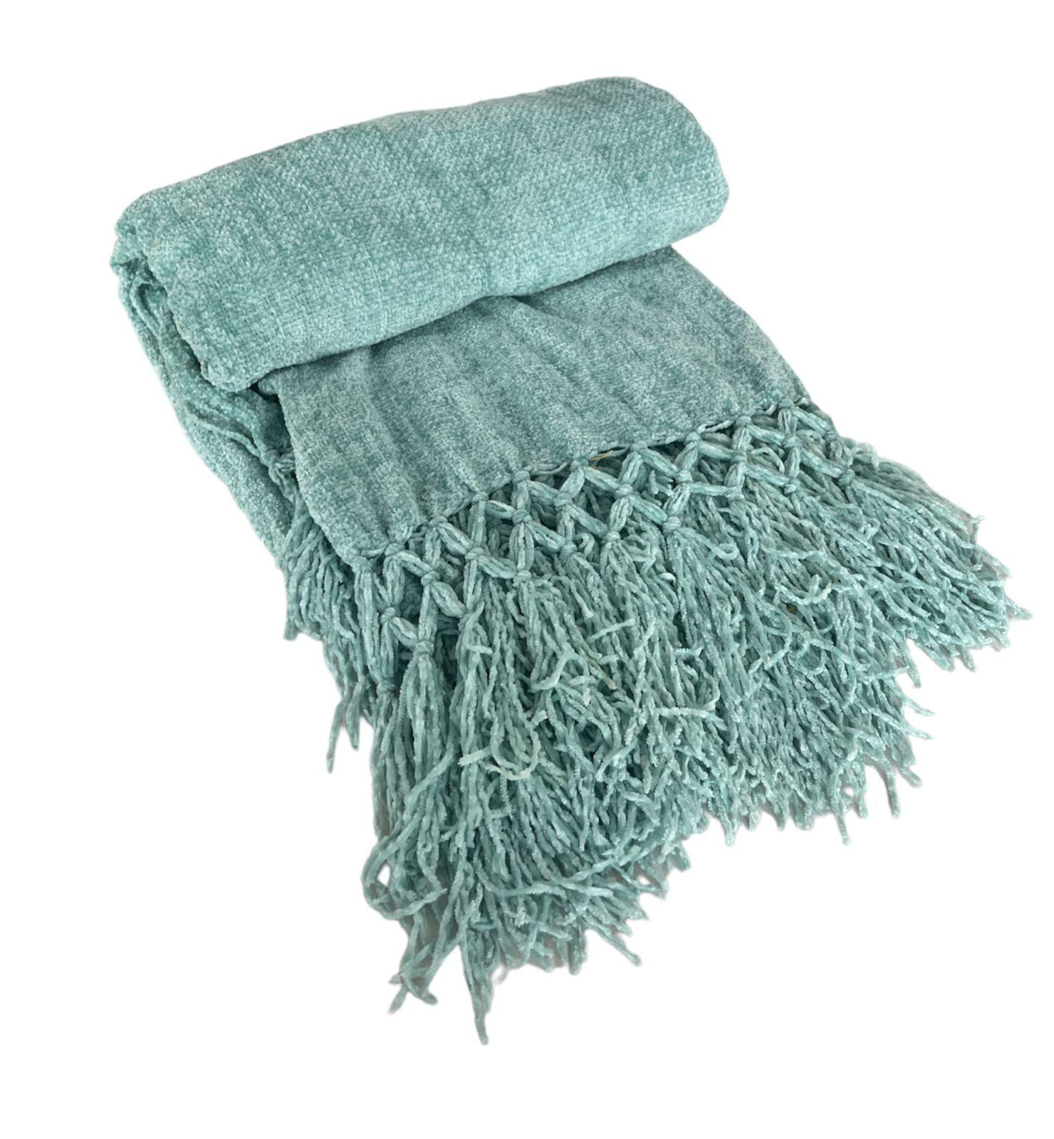 Manta Frazada Tejida Para Sofa Cama 125x150cm M11 C-1