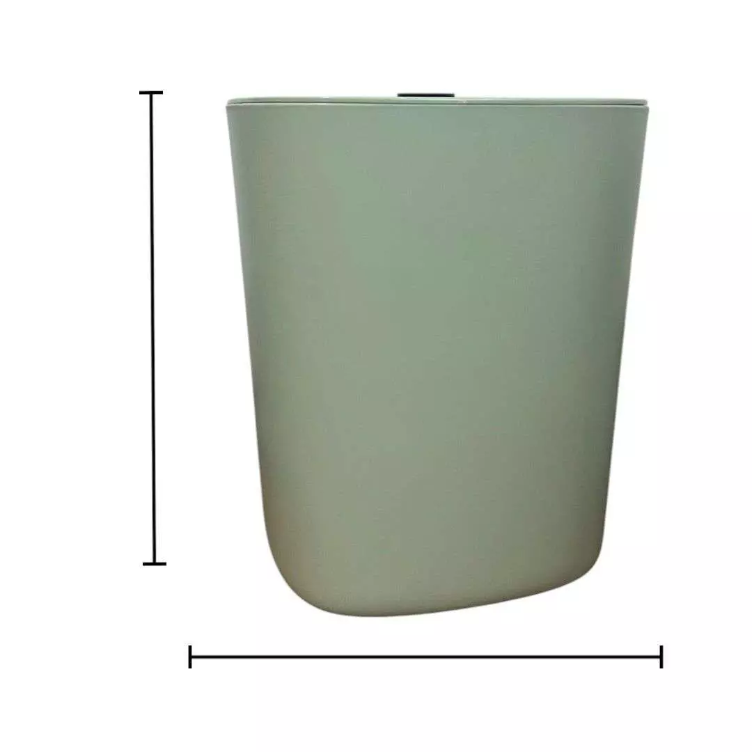 Basurero Papelero Plástico Baño Tapa Vaivén Deco 4-1