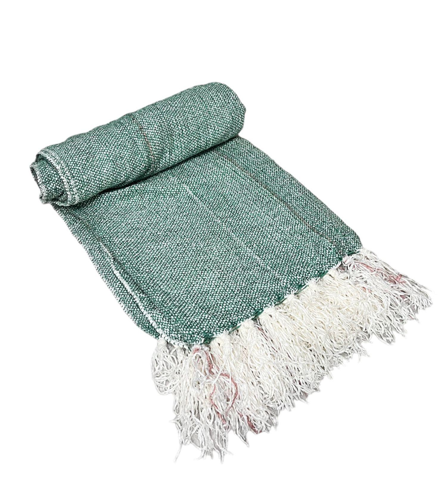 Manta Decorativa Tejida Para Sofa Sillon Cama 115x155cm Q-0