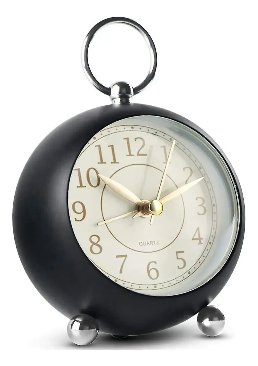 Reloj Despertador Reloj De Mesa Decorativo Elegante Aro-0
