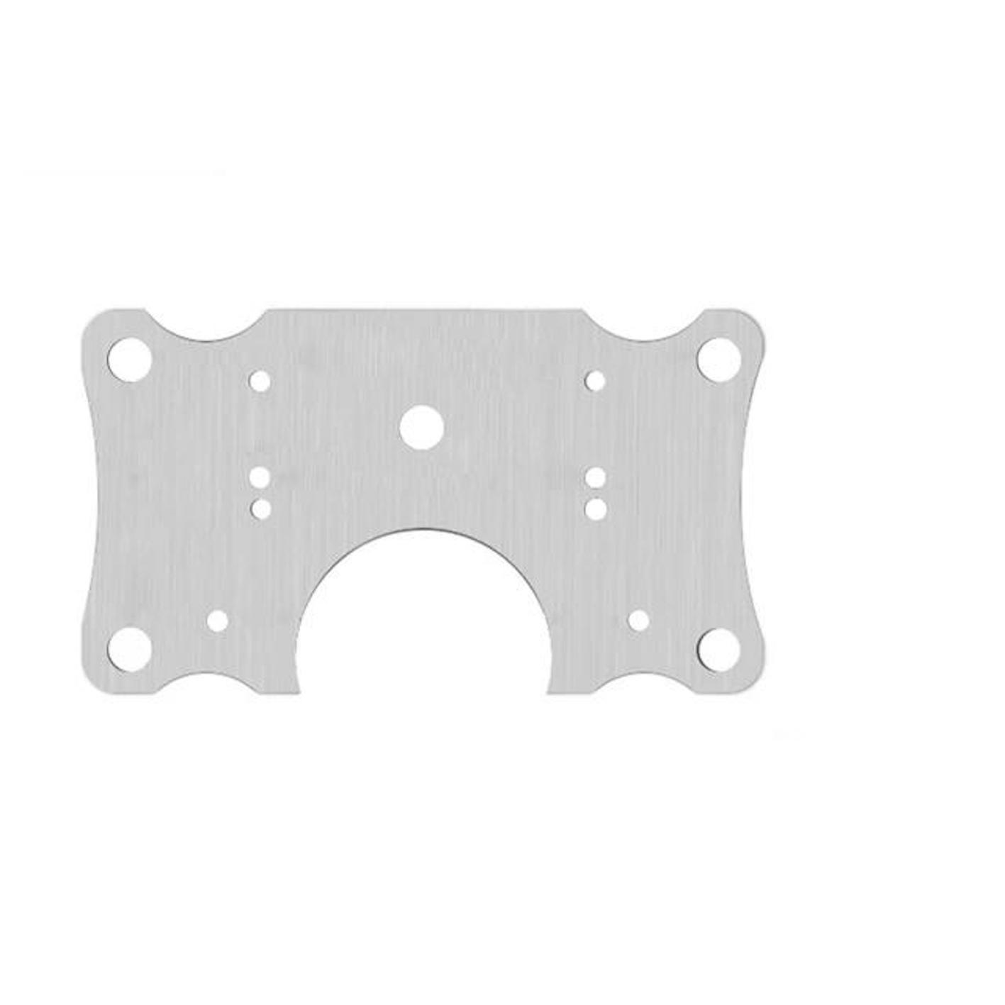 Pack 2 Placas Reparacion Bisagra Mueble Tornillo 90x50mm-0