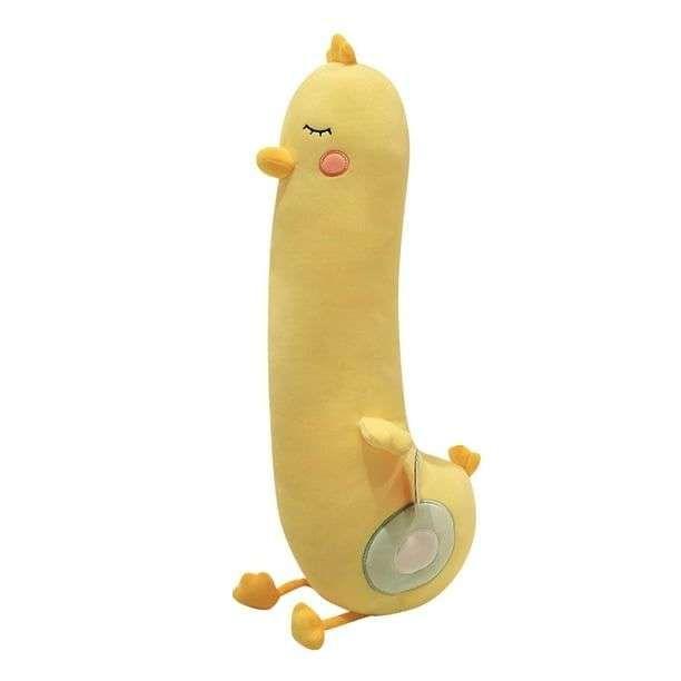 Peluche Almohada Alargado De Pato Para Niños Y Adultos-0
