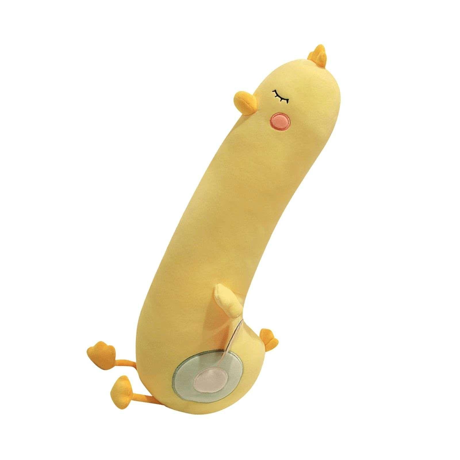 Peluche Almohada Alargado De Pato Para Niños Y Adultos-1