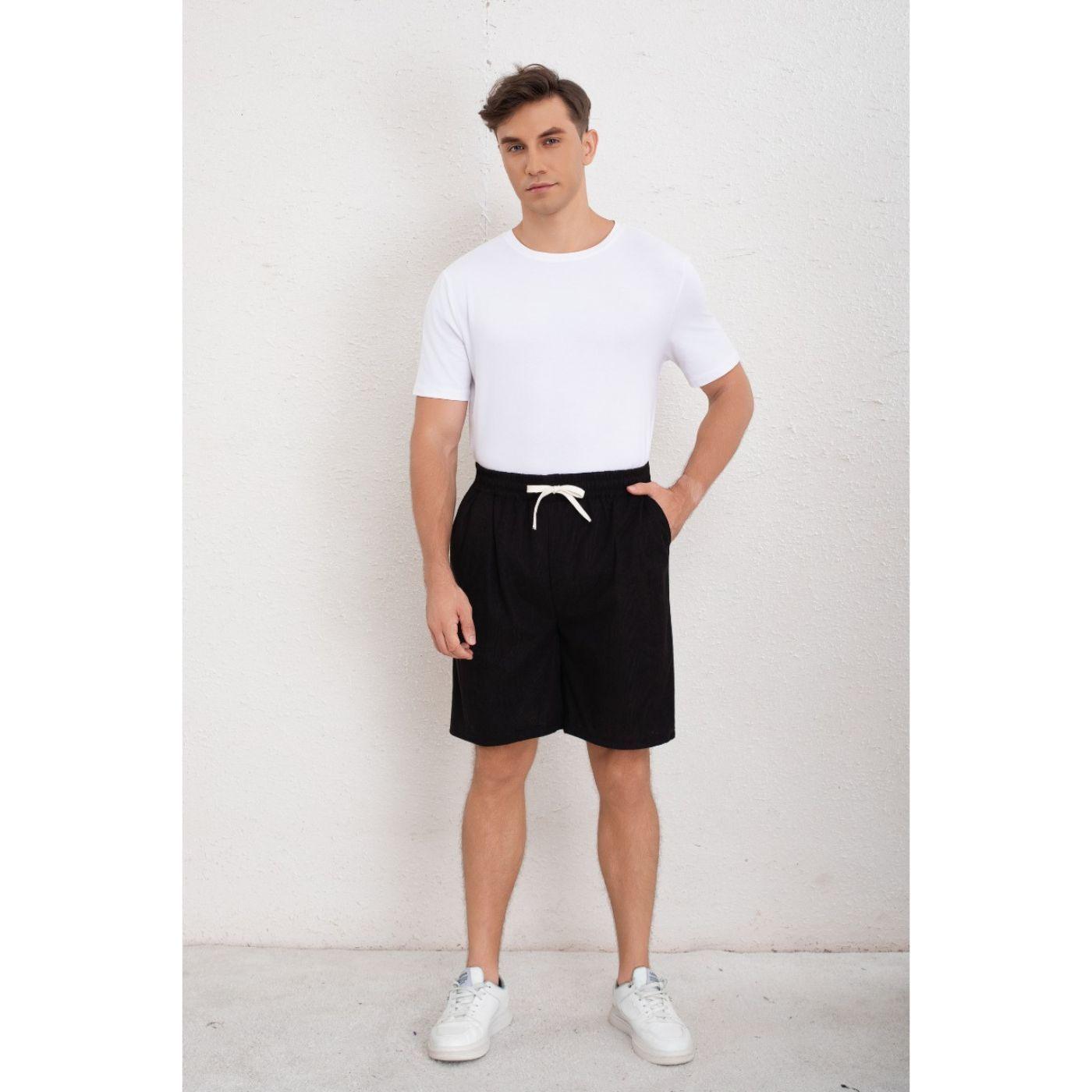 Short Hombre Bermuda Holgado Pantalon Corto Casual 7149-2