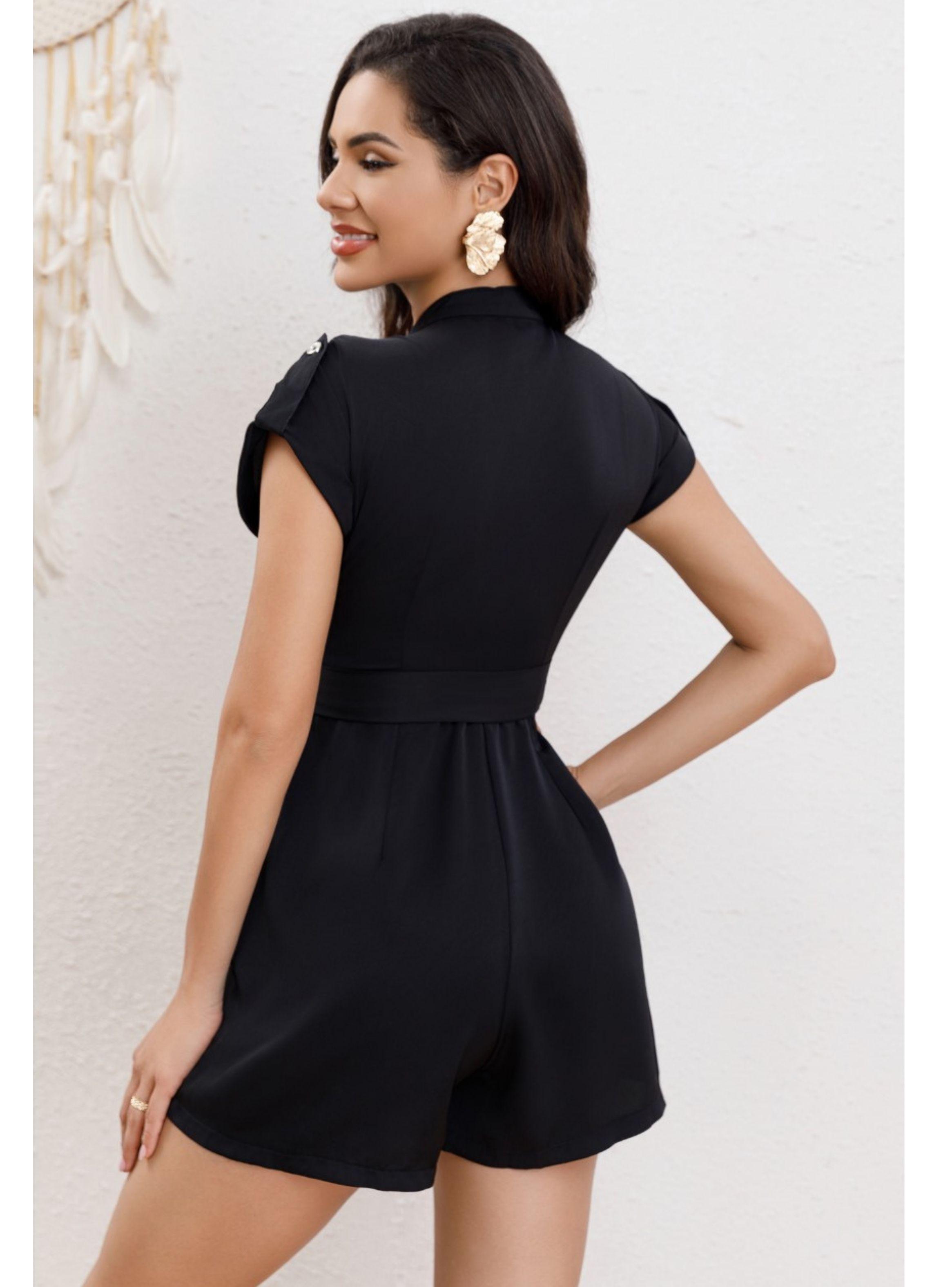 Enterito Premium Short Cuello Mao Primavera Mujer 3335-0