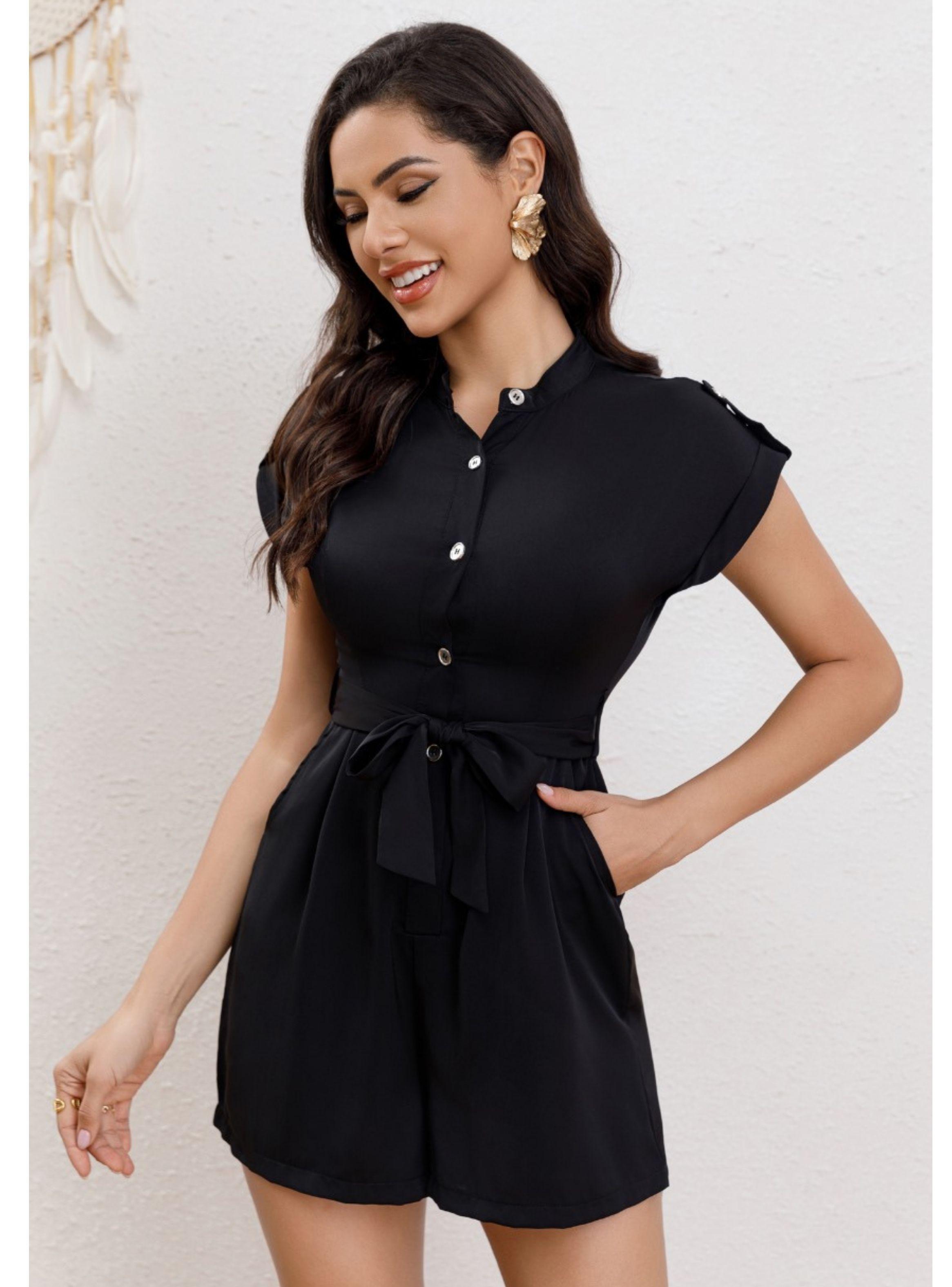 Enterito Premium Short Cuello Mao Primavera Mujer 3335-2