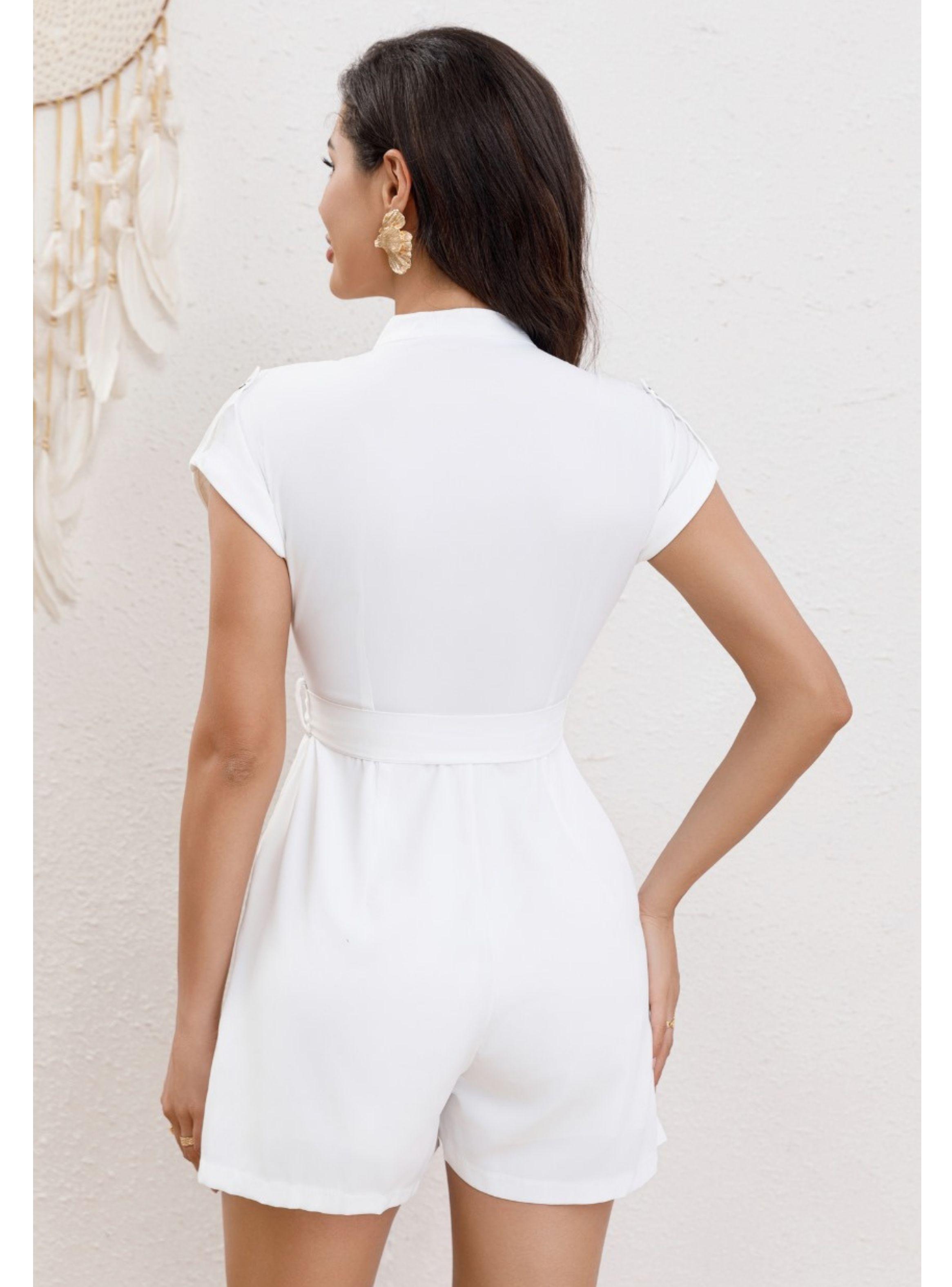 Enterito Premium Short Cuello Mao Primavera Mujer 3335-0