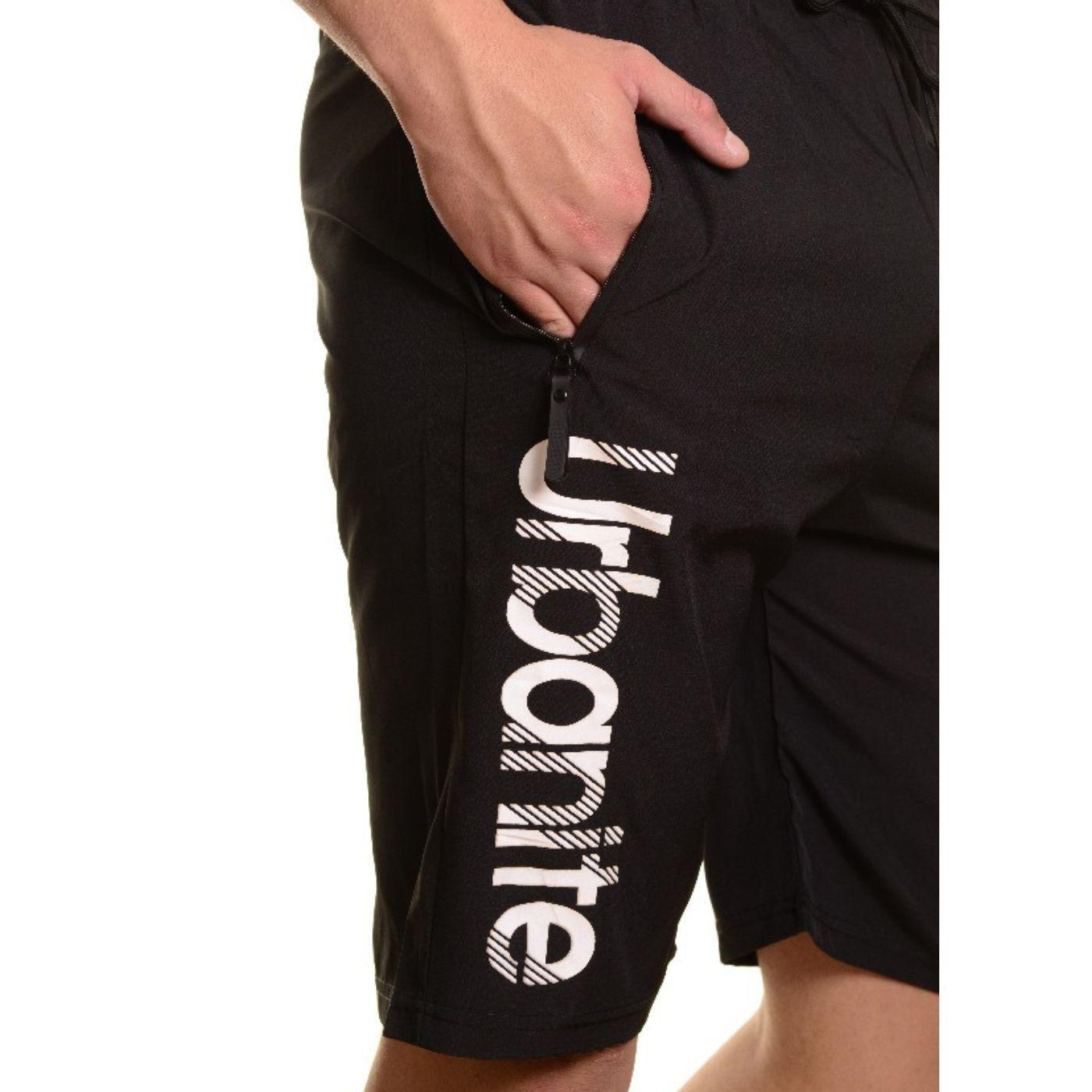 Short Deportivo Hombre Secado Rápido Bolsillos Cierre Urban 7526-1