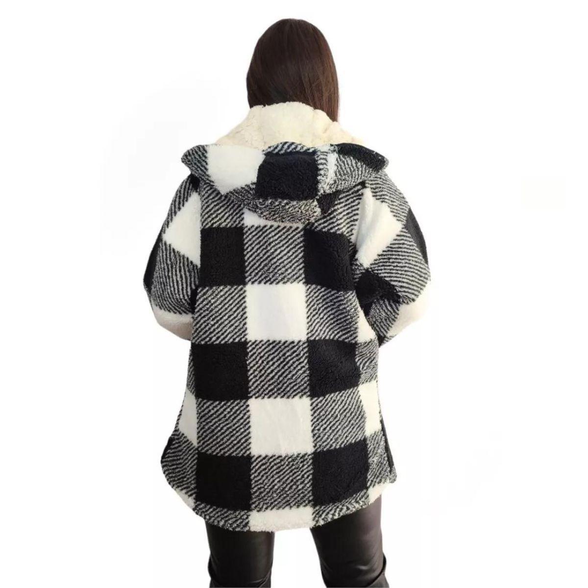 Chaqueta Leñadora Unisex Reversible Invierno. Calidad Premium 050-2
