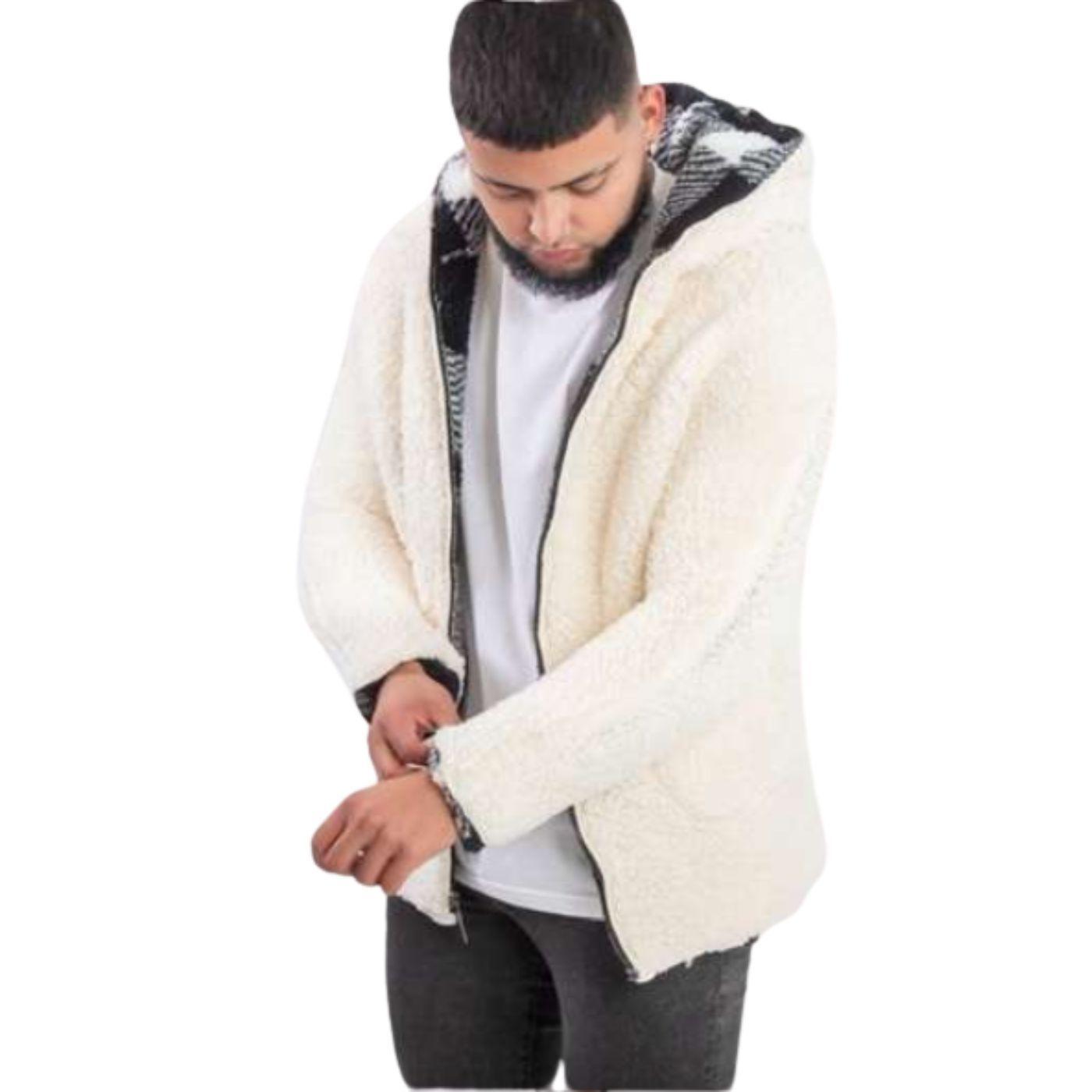 Chaqueta Leñadora Unisex Reversible Invierno. Calidad Premium 050-7
