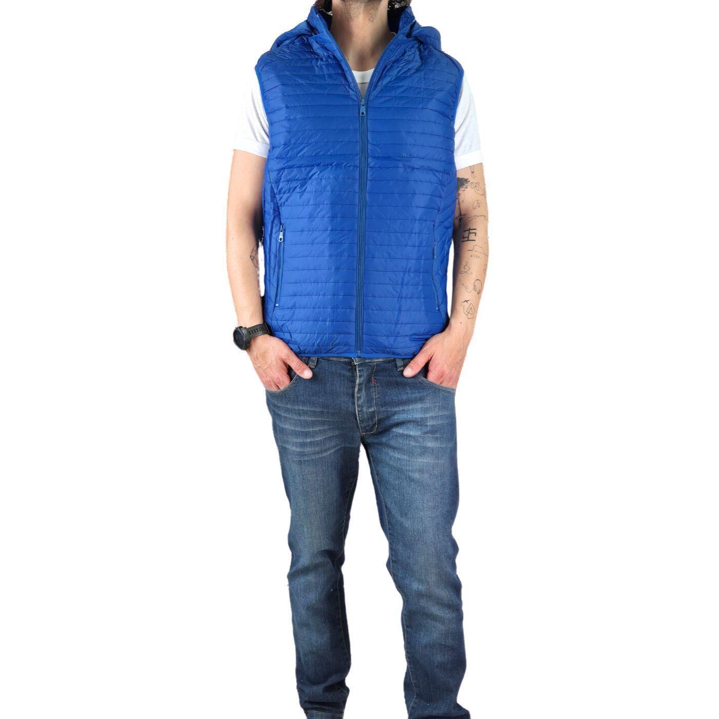 Parka Sin Mangas Hombre Chaqueta Premium Excelente Calidad H72-0