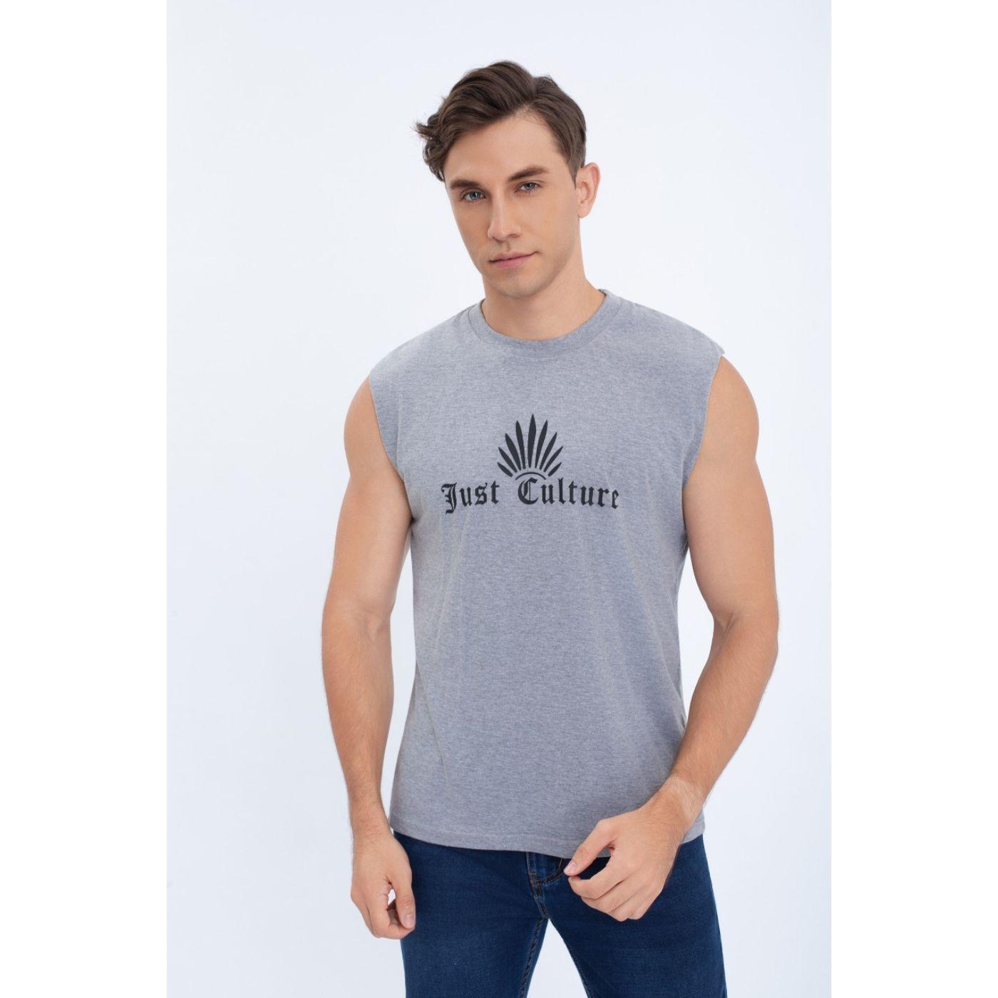 Polera Musculosa Hombre Sin Mangas Diseño Colores 7603-1