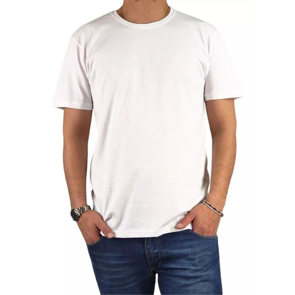 Polera Manga Corta Algodón Hombre Lisa Basic-2