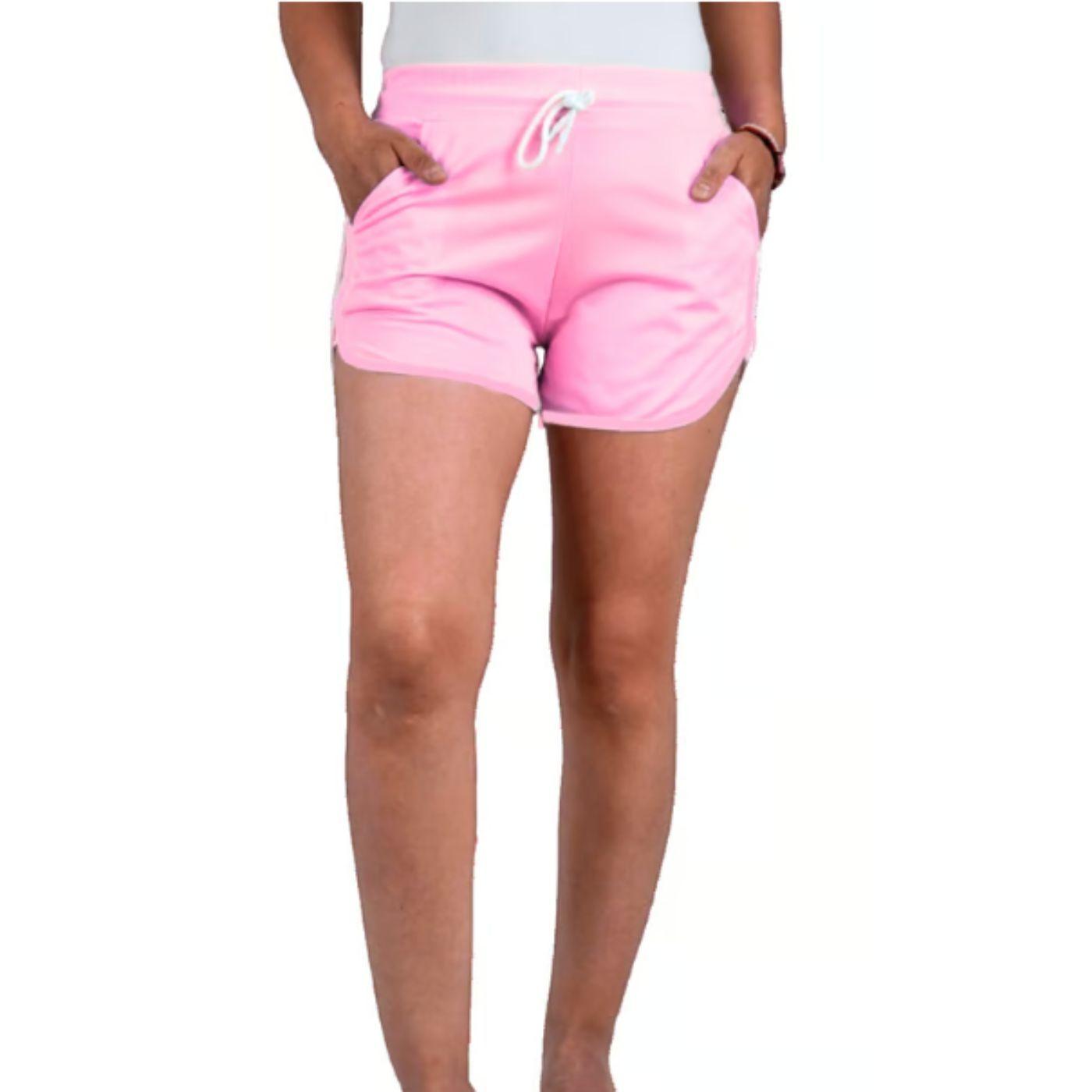 Short Algodon Deportivo Mujer Verano Bolsillos 295-0