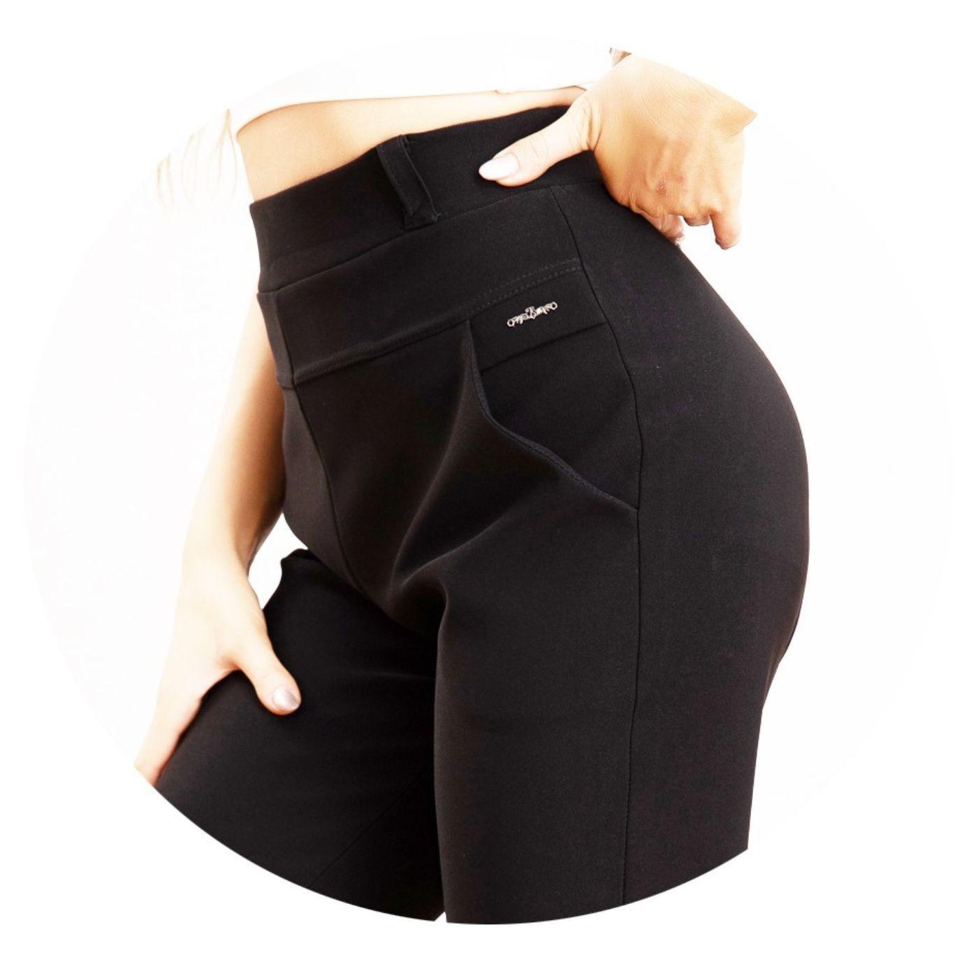 Pantalón Vestir Mujer Semi Formal Calza Pitillo Tiro Alto 7007-5