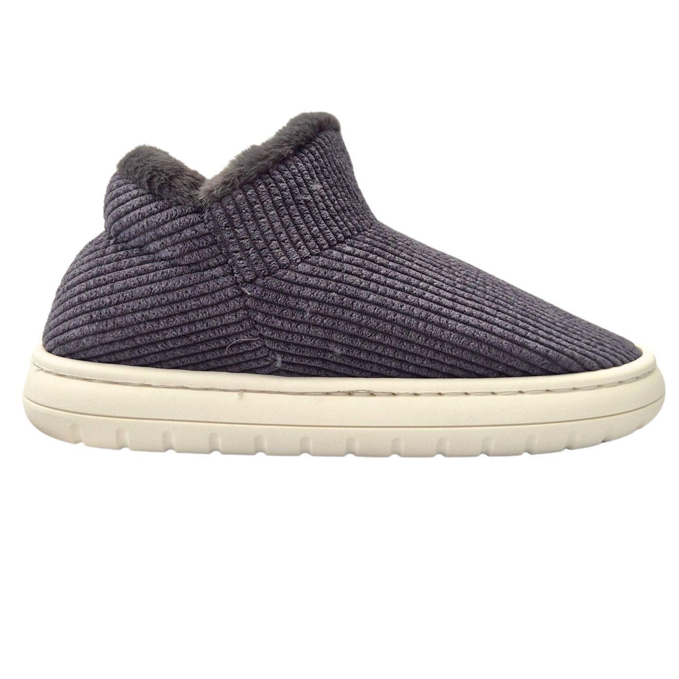 Pantufla Tipo Botín Unisex Forro piel Suela Confortable 2024-16-2