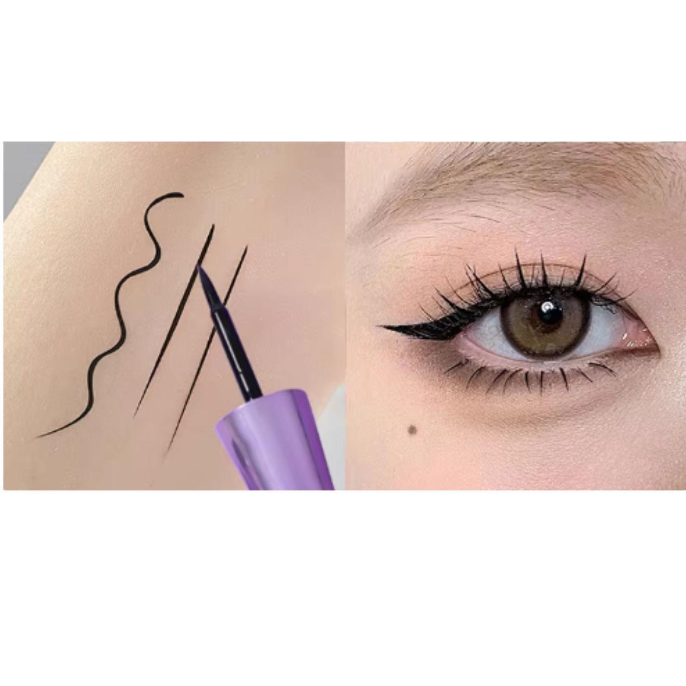 Pack 2 Delineador de Ojos Resistente al agua Larga Duración-3