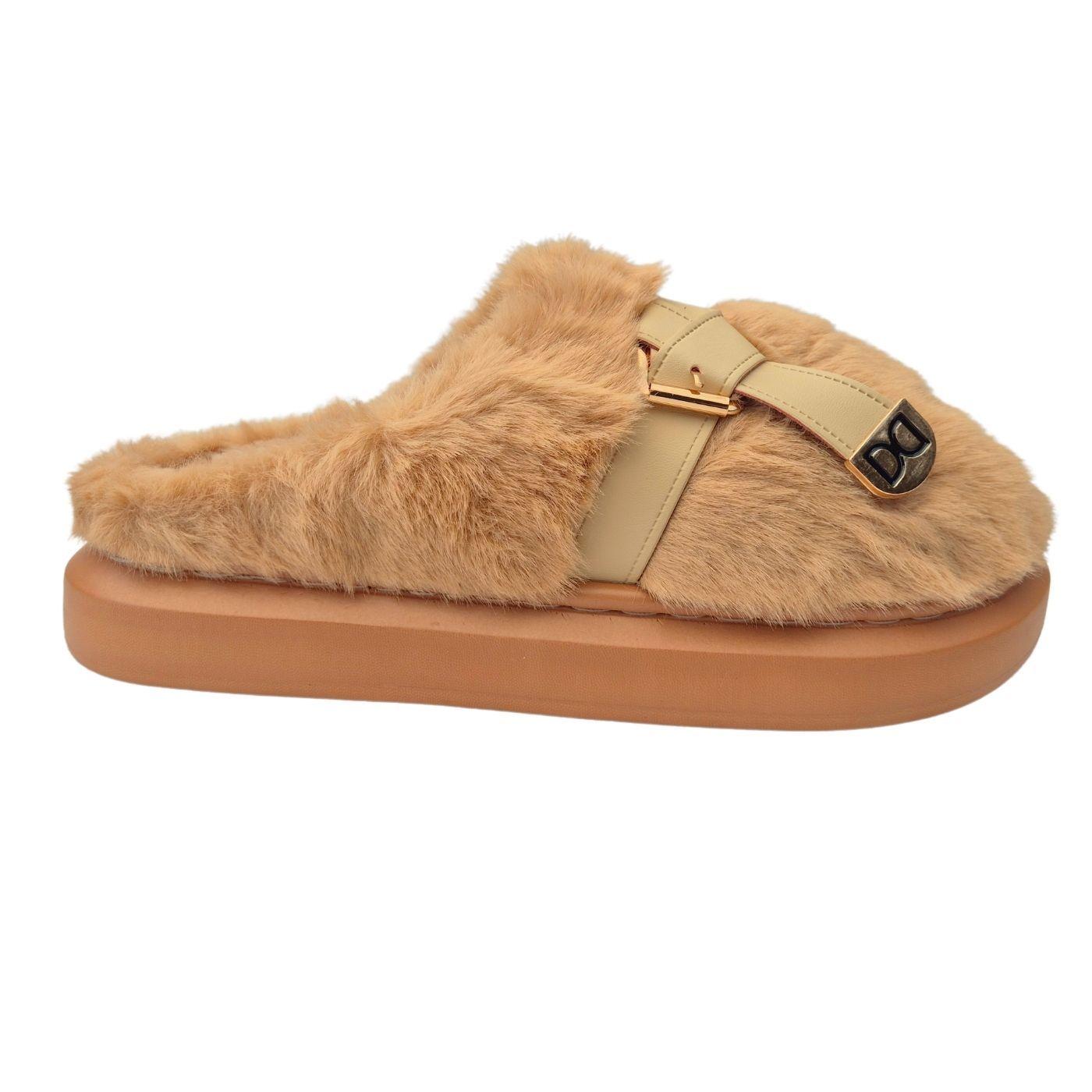 Pantuflas Mujer Aplicación Cinturón Suela Confortable 2024-18-2