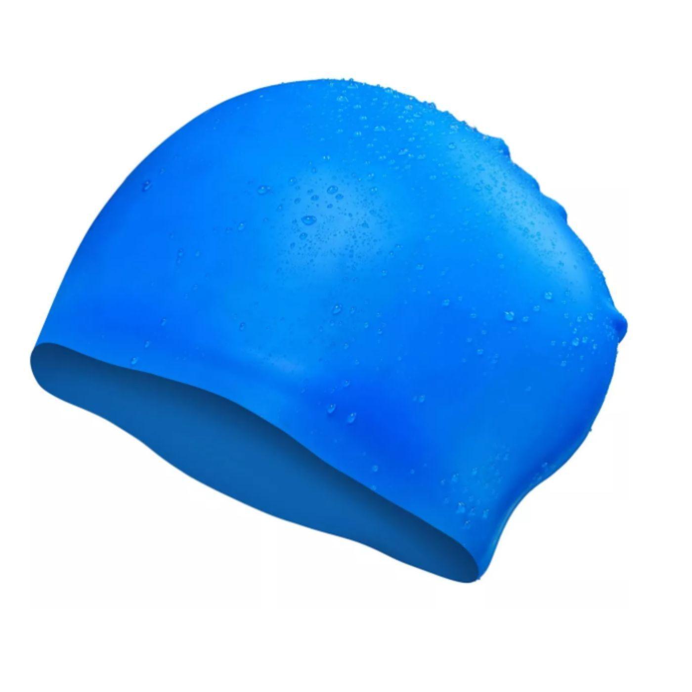 Pack 2 Gorro de Natacion Piscina Playa Silicona Hombre-2