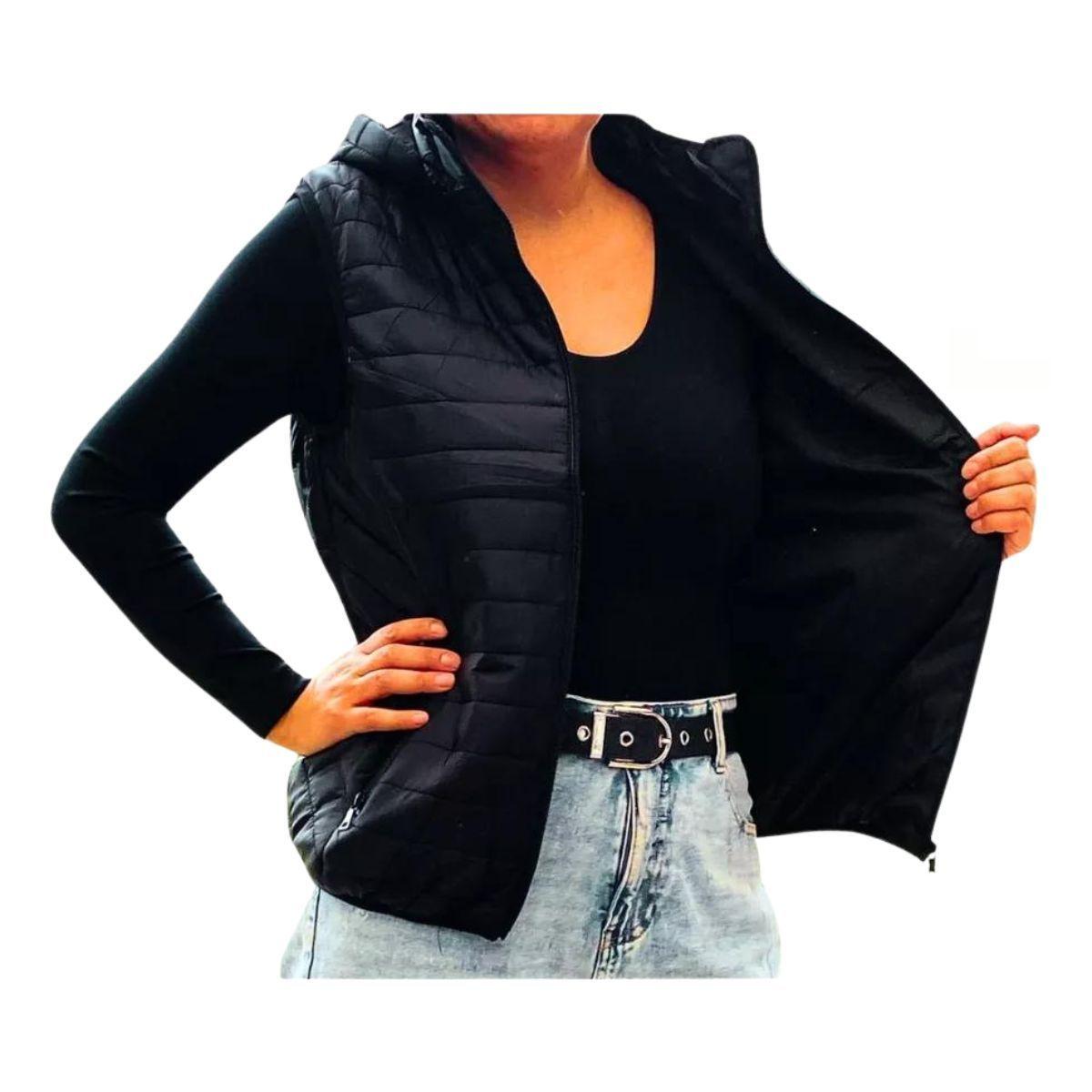 Parka Sin Mangas Chaqueta Mujer Colores H62-2