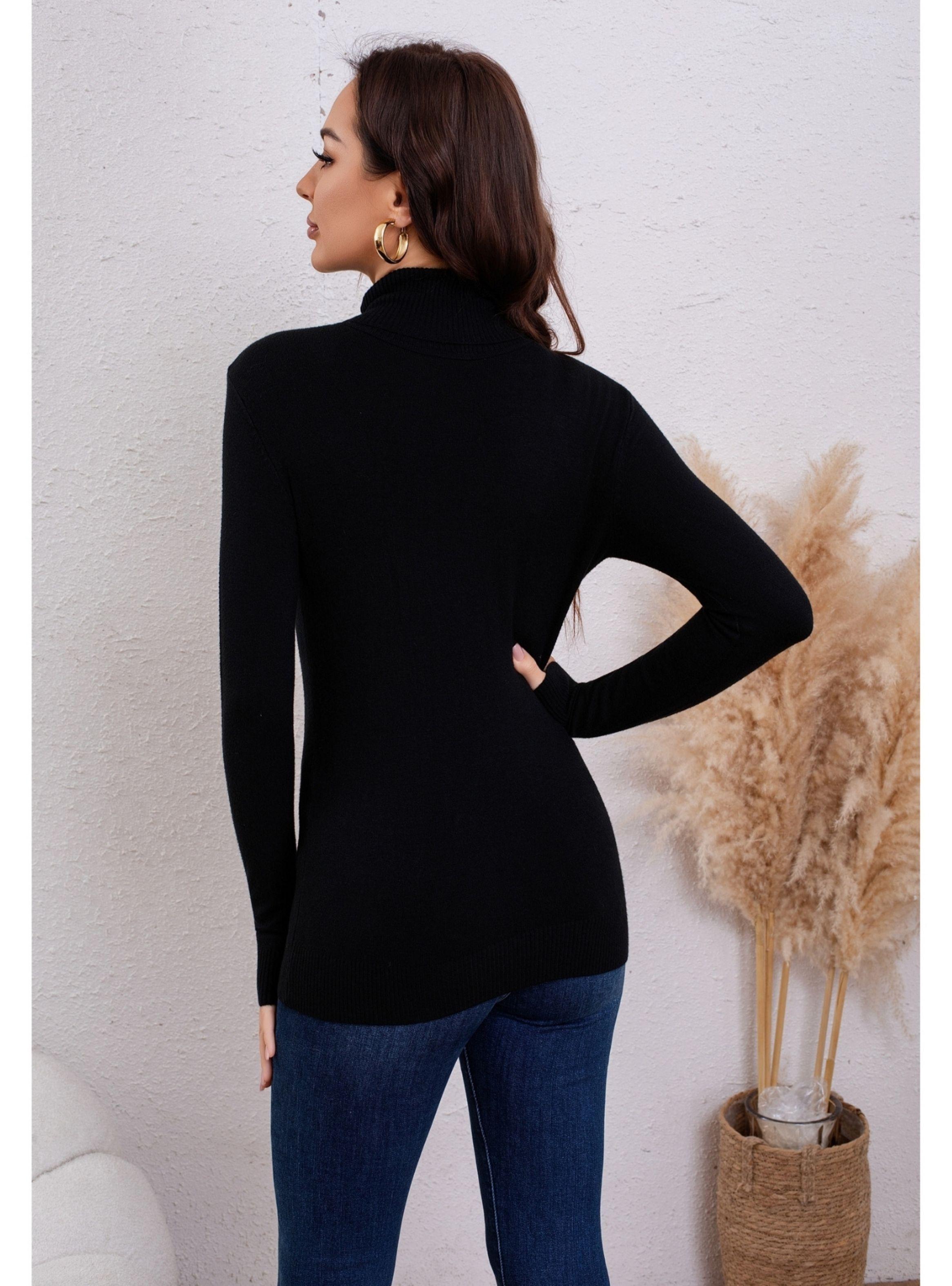 Sweater Beatle Mujer Manga Larga Delgado Diseño Colores 6018-1