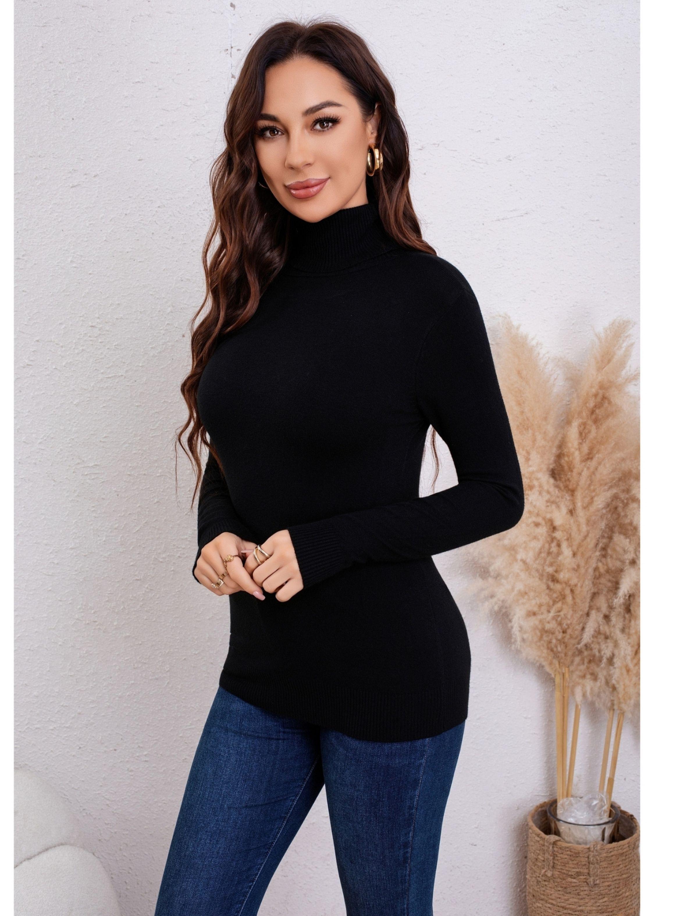 Sweater Beatle Mujer Manga Larga Delgado Diseño Colores 6018-2