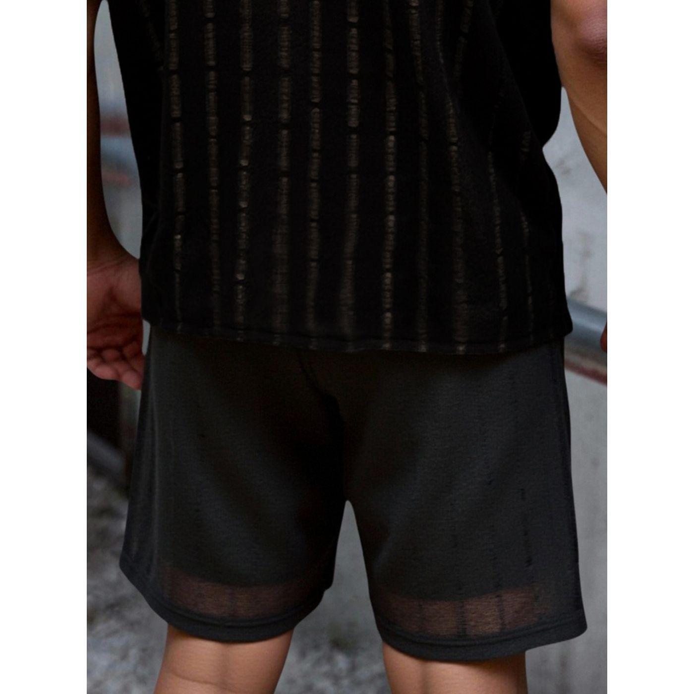 Short Hombre Bermuda Texturado Tendencia Urbana 0263-2