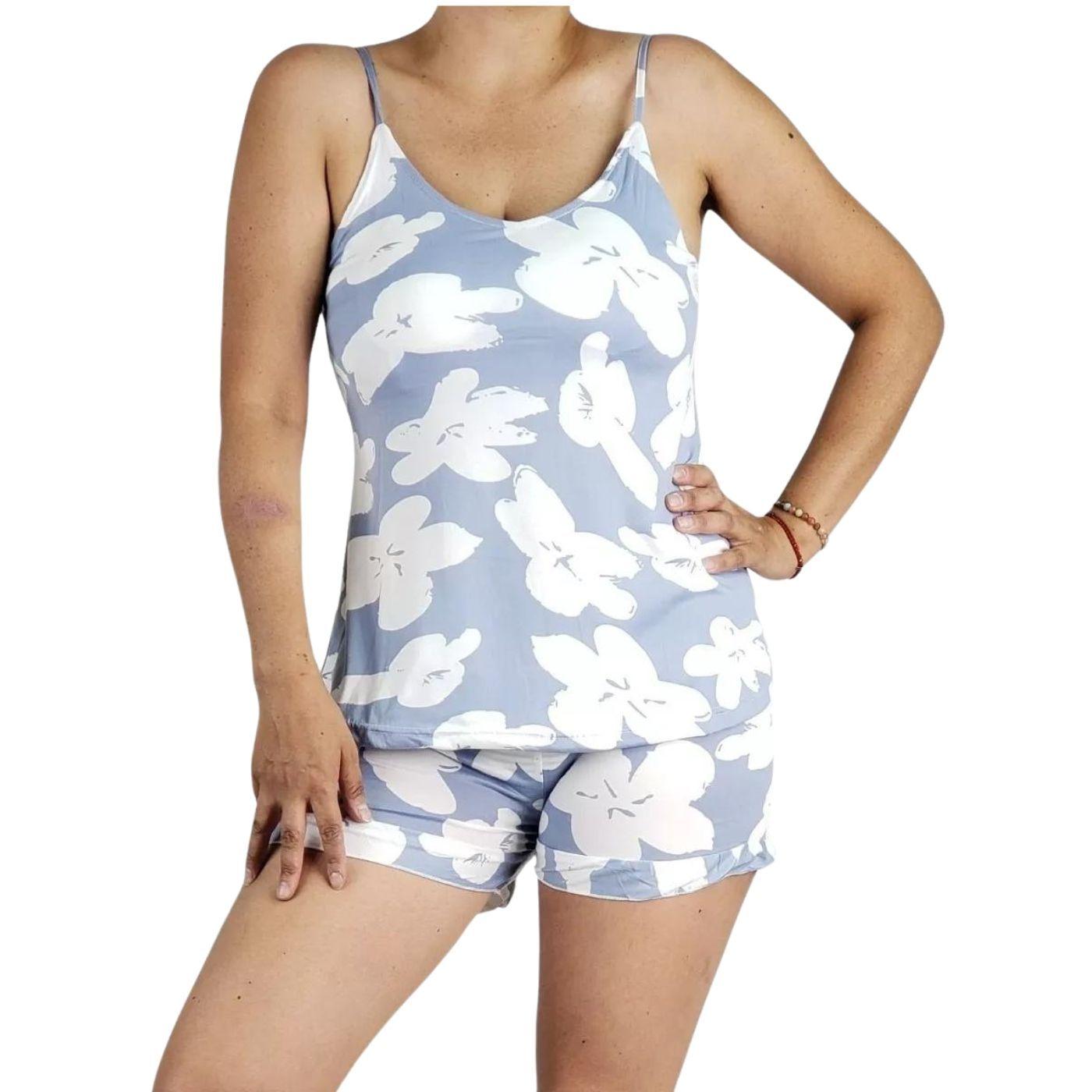 Pijama Mujer Verano Short Y Polera 333-3