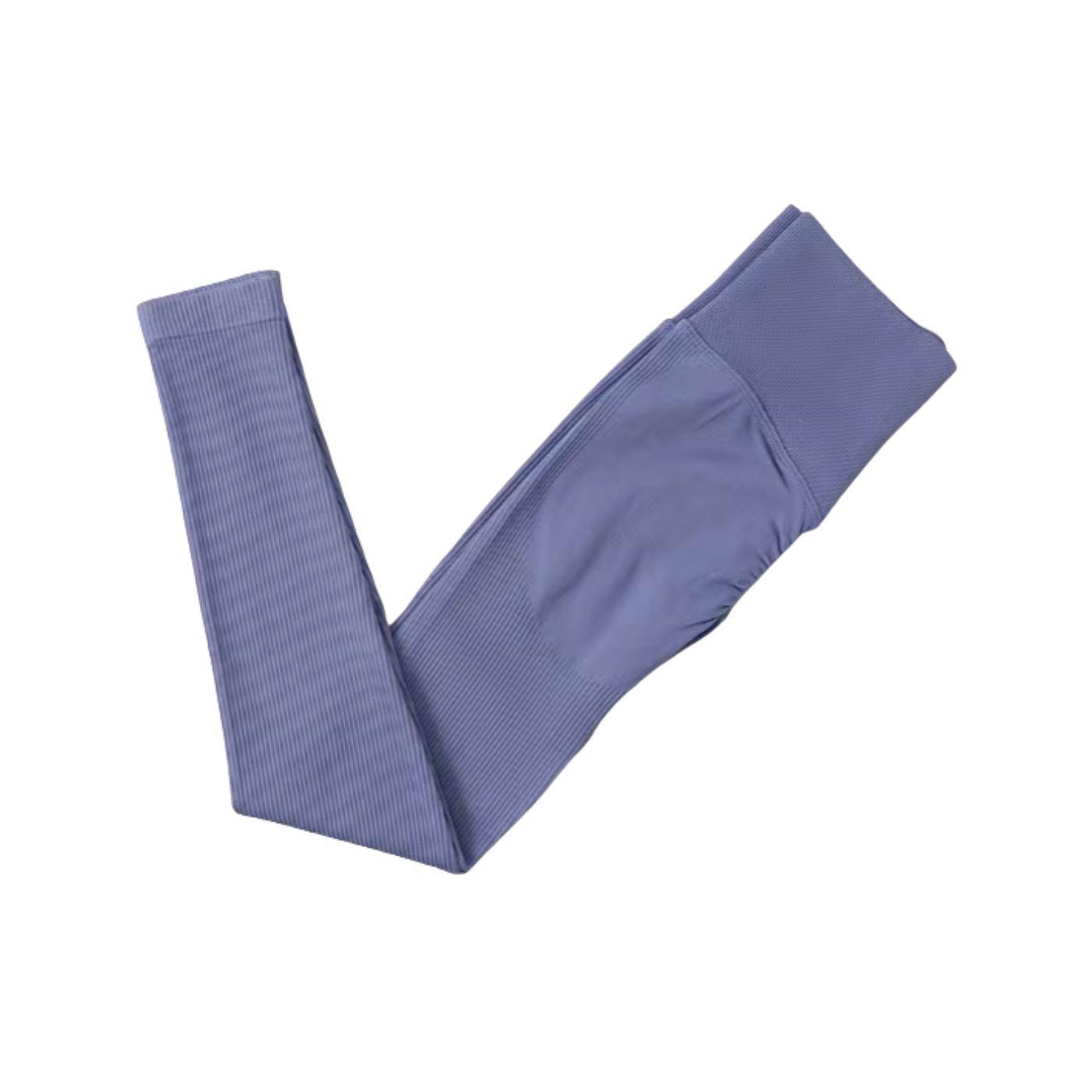 Calza Mujer Deportiva Acanalada Fitness GyM Levanta Cola 9007-3