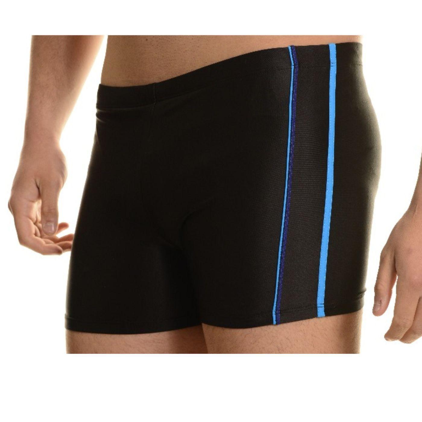 Traje De Baño Lycra Hombre Deportivo Natación Ajustado Brasil 8336-1