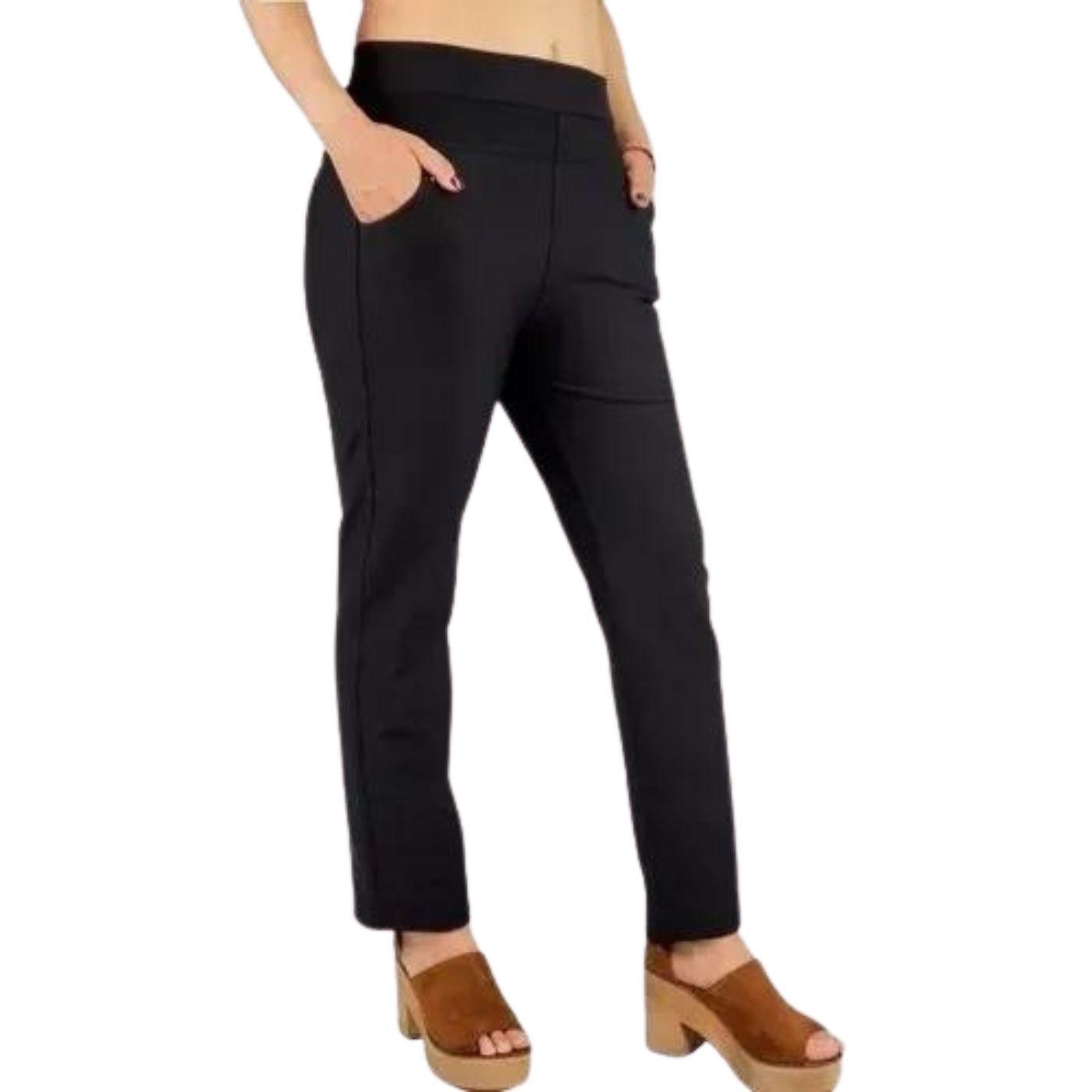 Pantalón Mujer Vestir Semi Formal Corte Recto 355-0