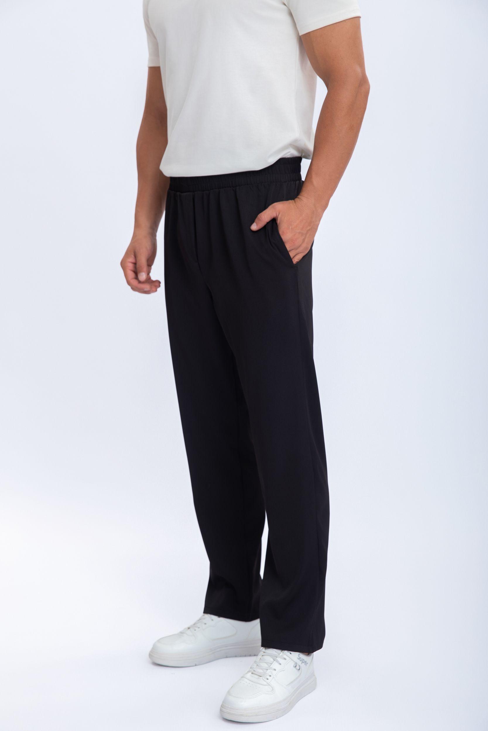 Pantalón Hombre Recto Semi Casual Primavera Verano Liso 7122-1