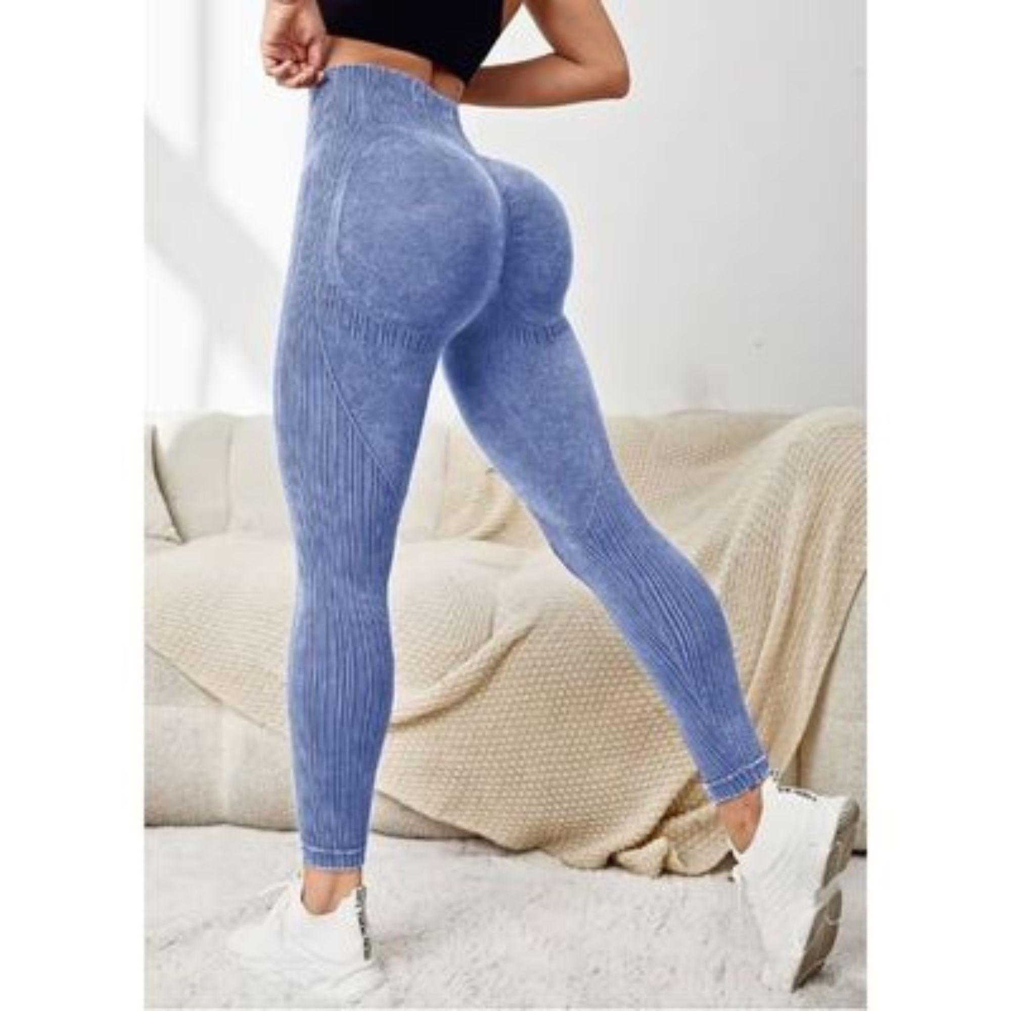 Calza Mujer Deportiva Fitness Gym Tiro Alto Levanta Cola 9002-0