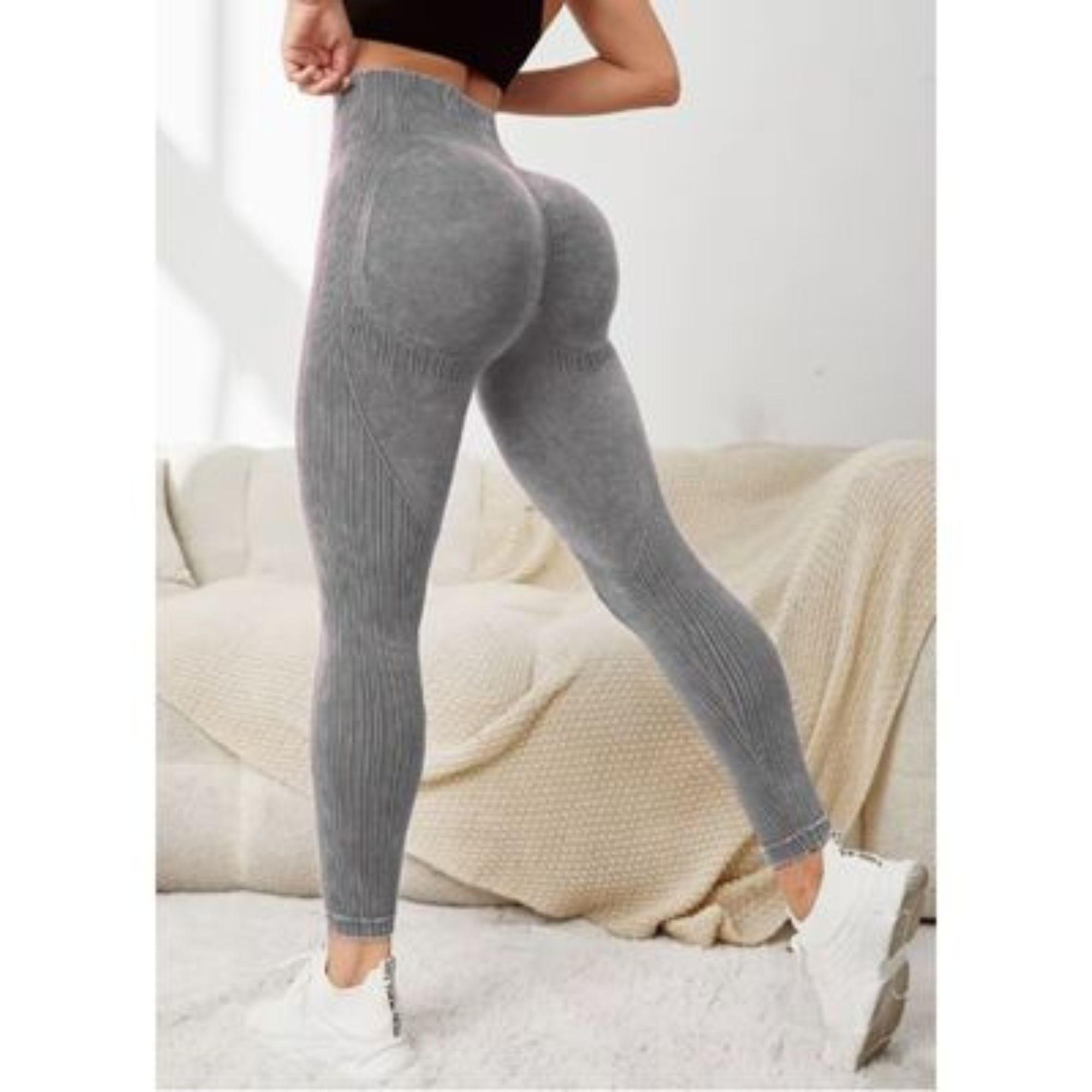 Calza Mujer Deportiva Fitness Gym Tiro Alto Levanta Cola 9002-0