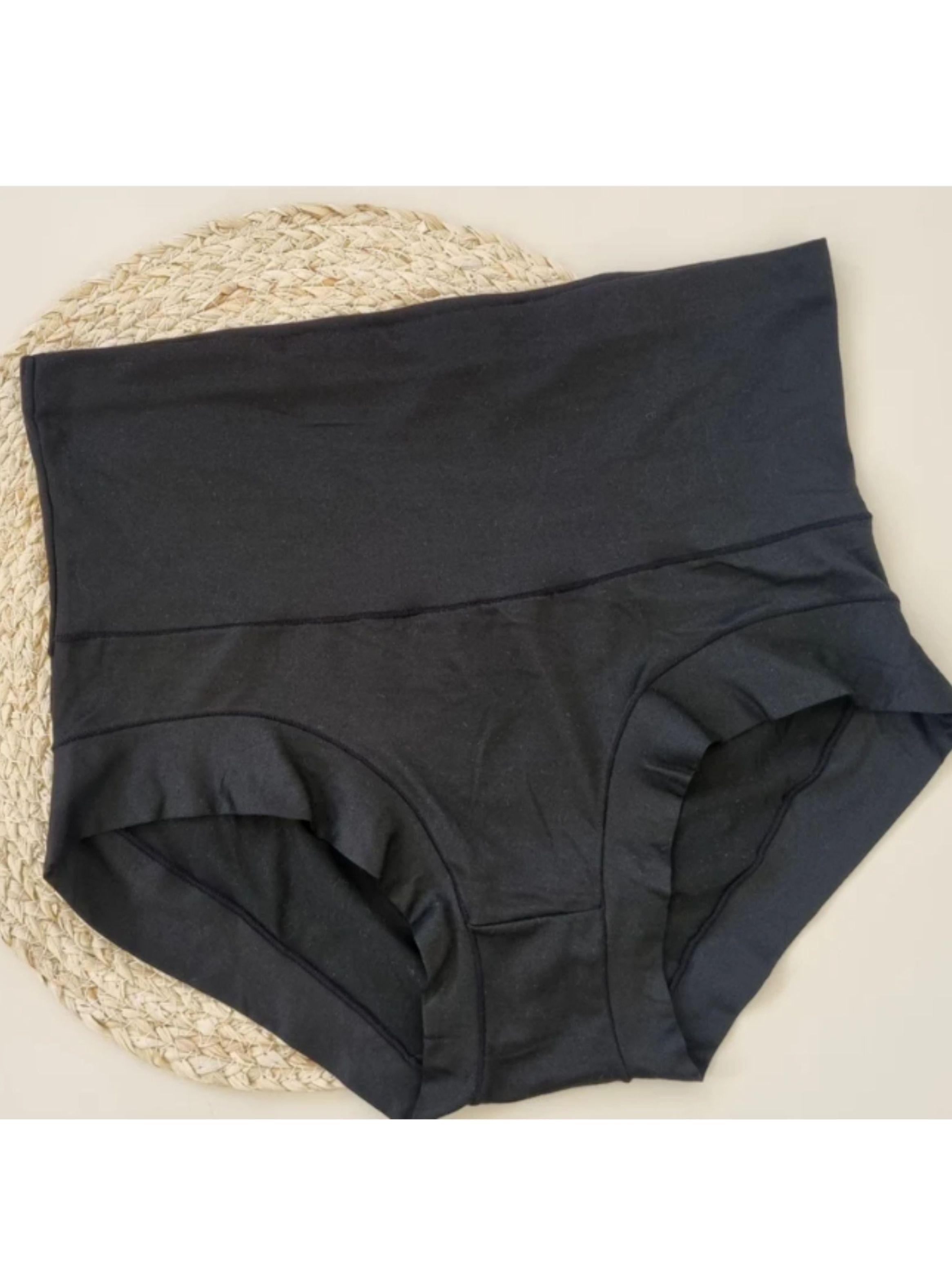 Pack 2 Calzón Tiro Alto Mujer Tela Bambú Colores Surtidos M87-2