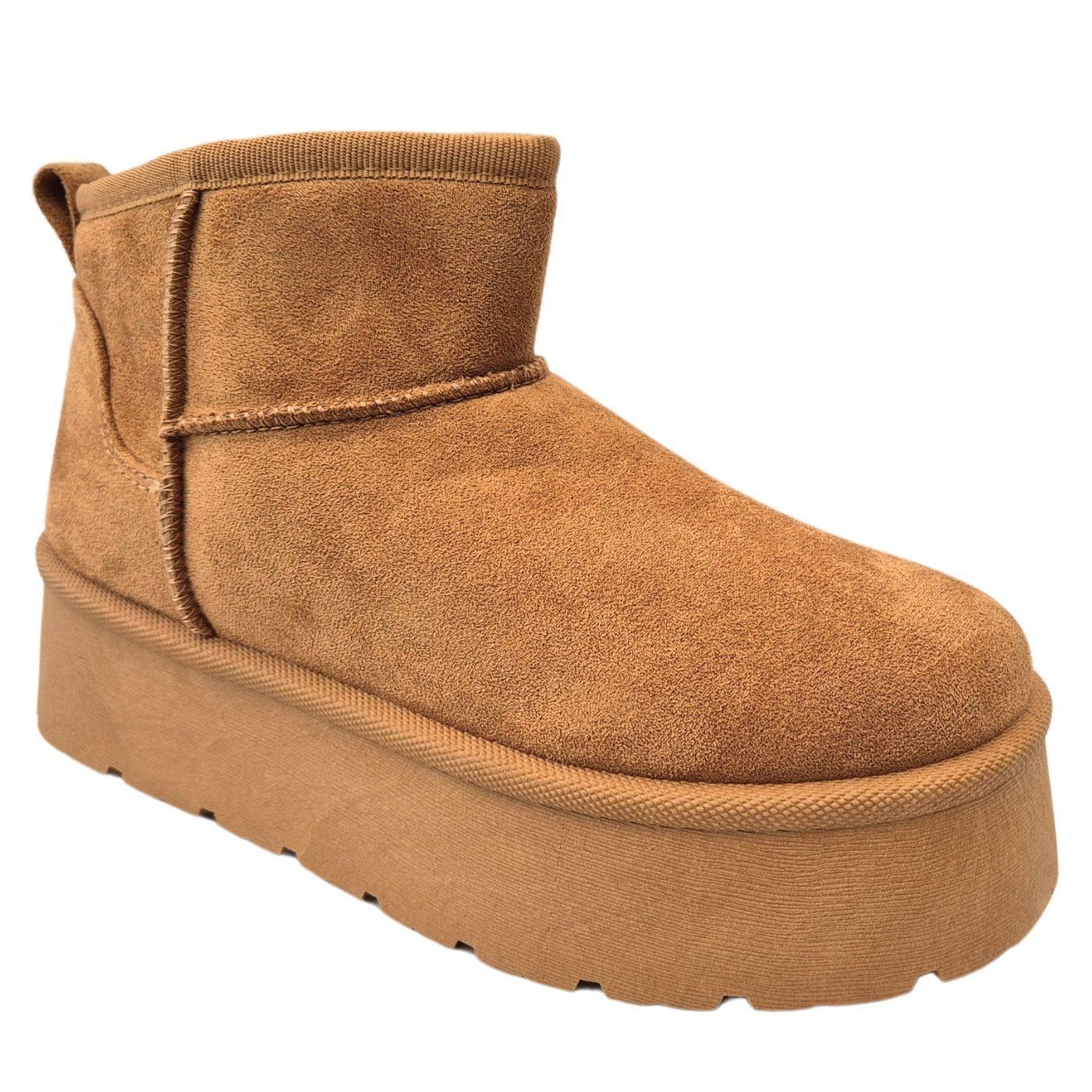 Botas Mujer Forro Interior Chiporro Plataforma 23046-1