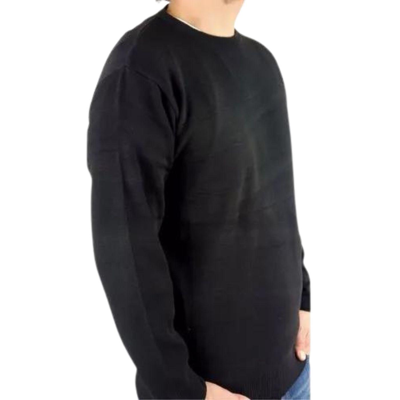 Sweater Tejido Hombre Cuello Redondo Hilo 107-1
