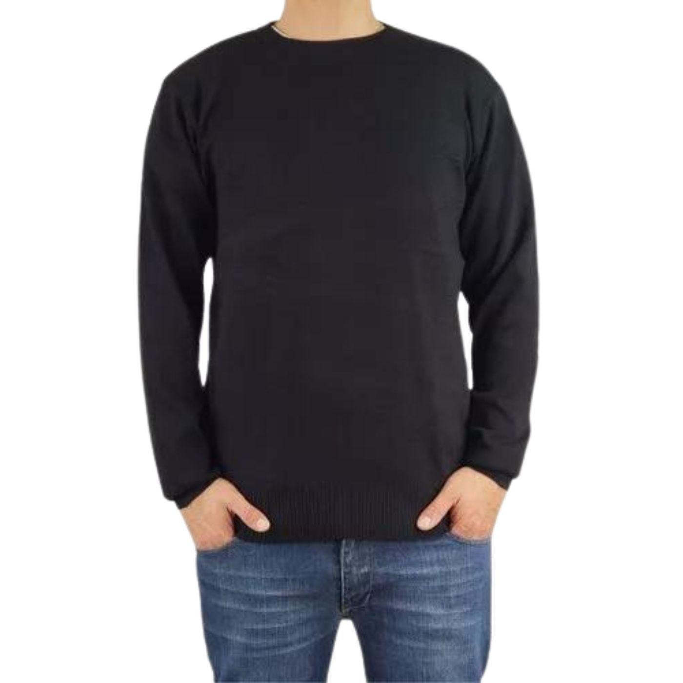 Sweater Tejido Hombre Cuello Redondo Hilo 107-0