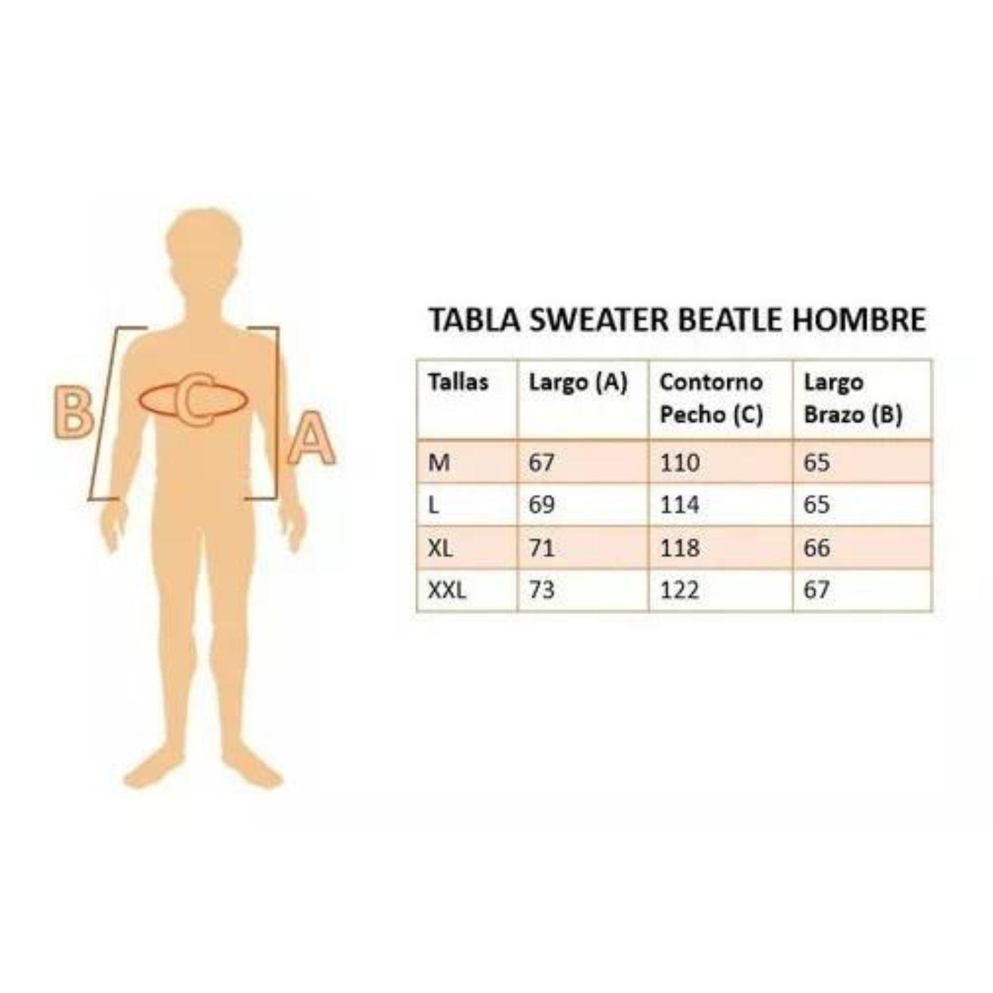 Sweater Tejido Hombre Cuello Redondo Hilo 107-4