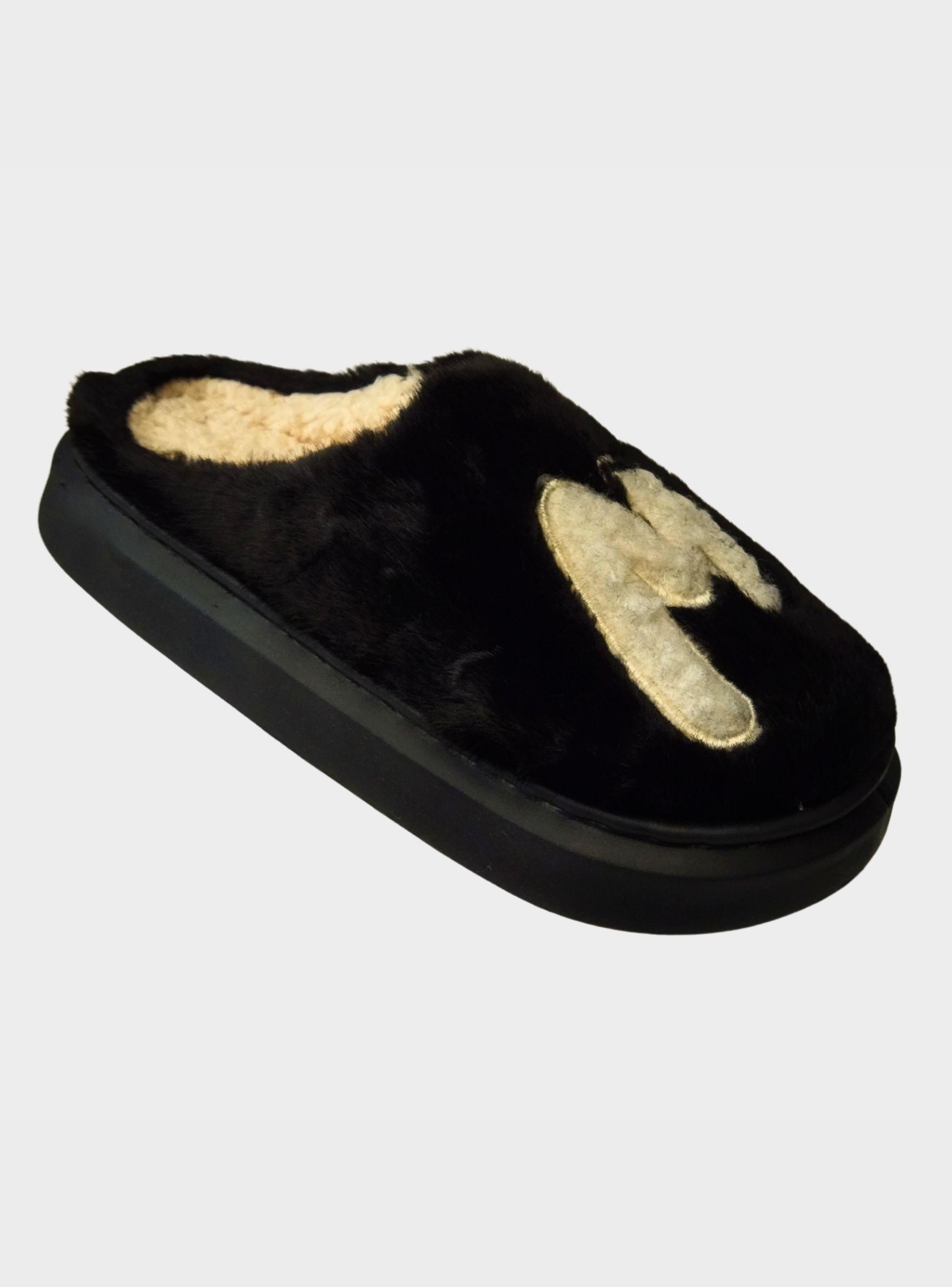 Pantufla Hombres Premium Zapato Descanso Felpa Diseño M 5436-2
