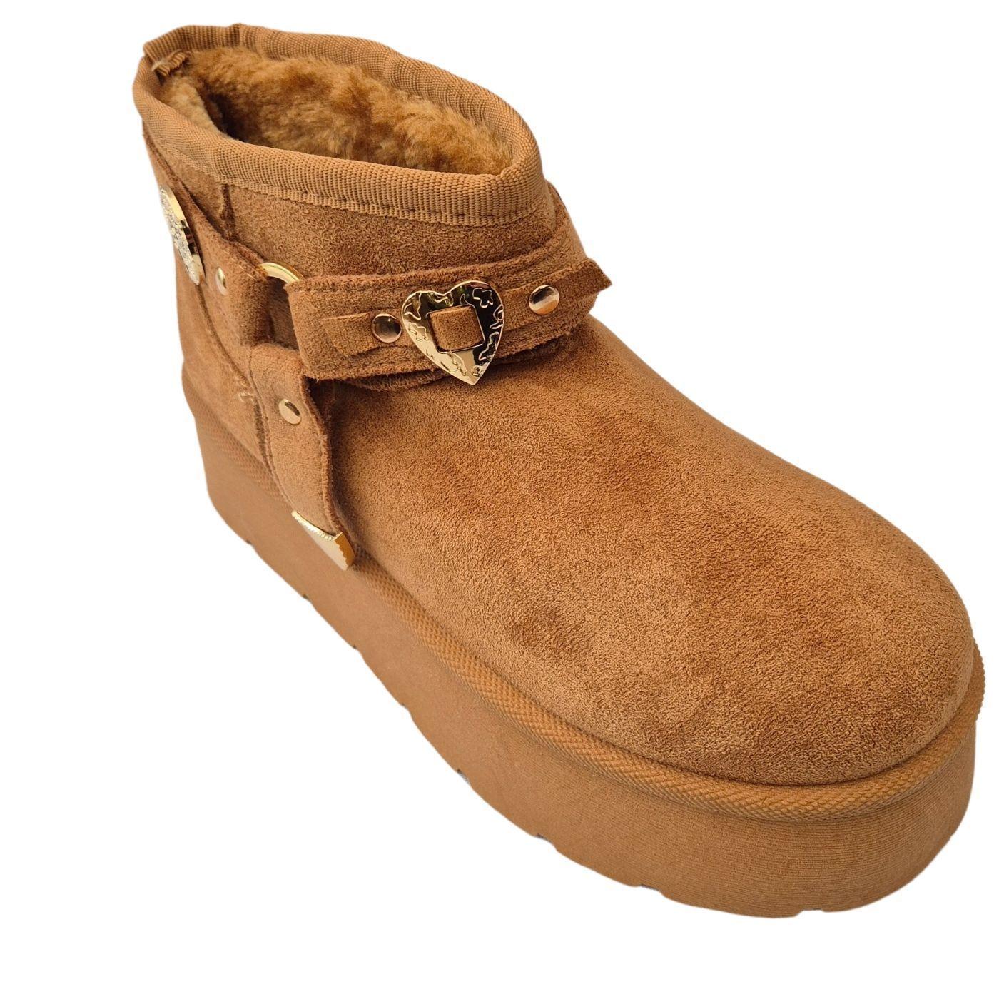 Botas Mujer Urbanas Térmicas Interior Chiporro 24303-1