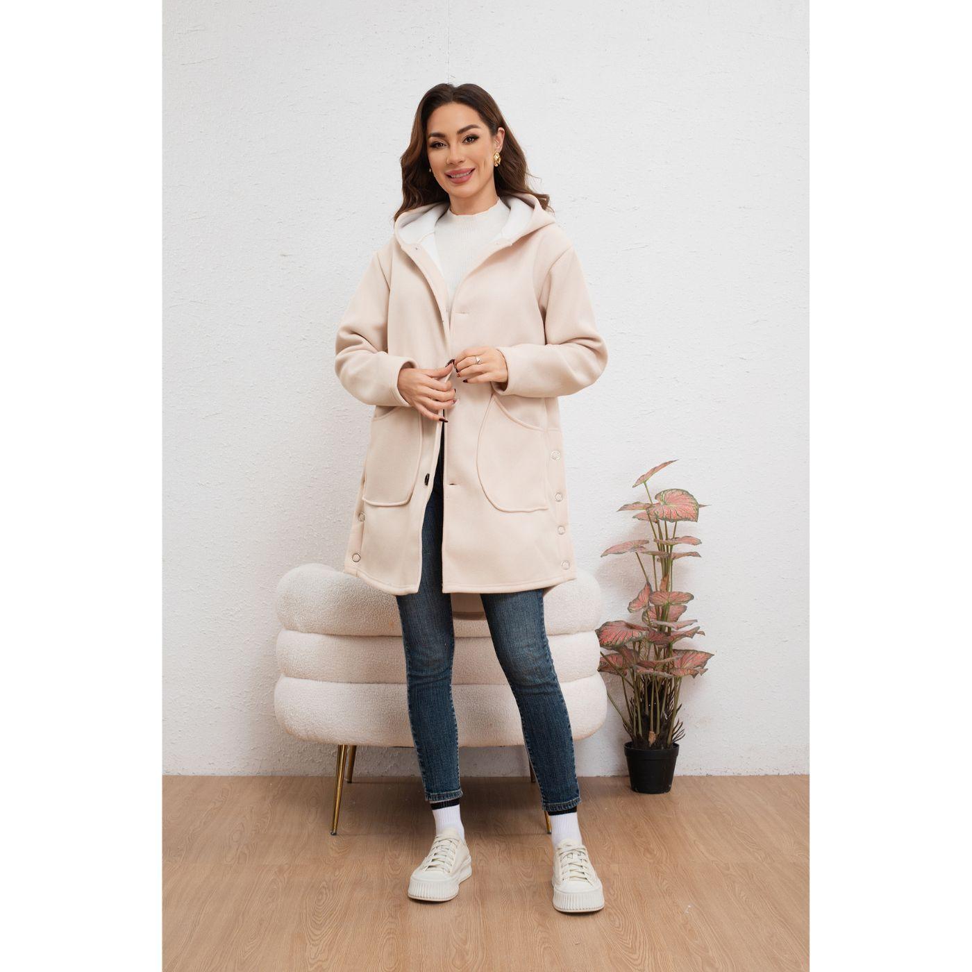 Abrigo Mujer Largo Formal Excelente Calidad 7591-2