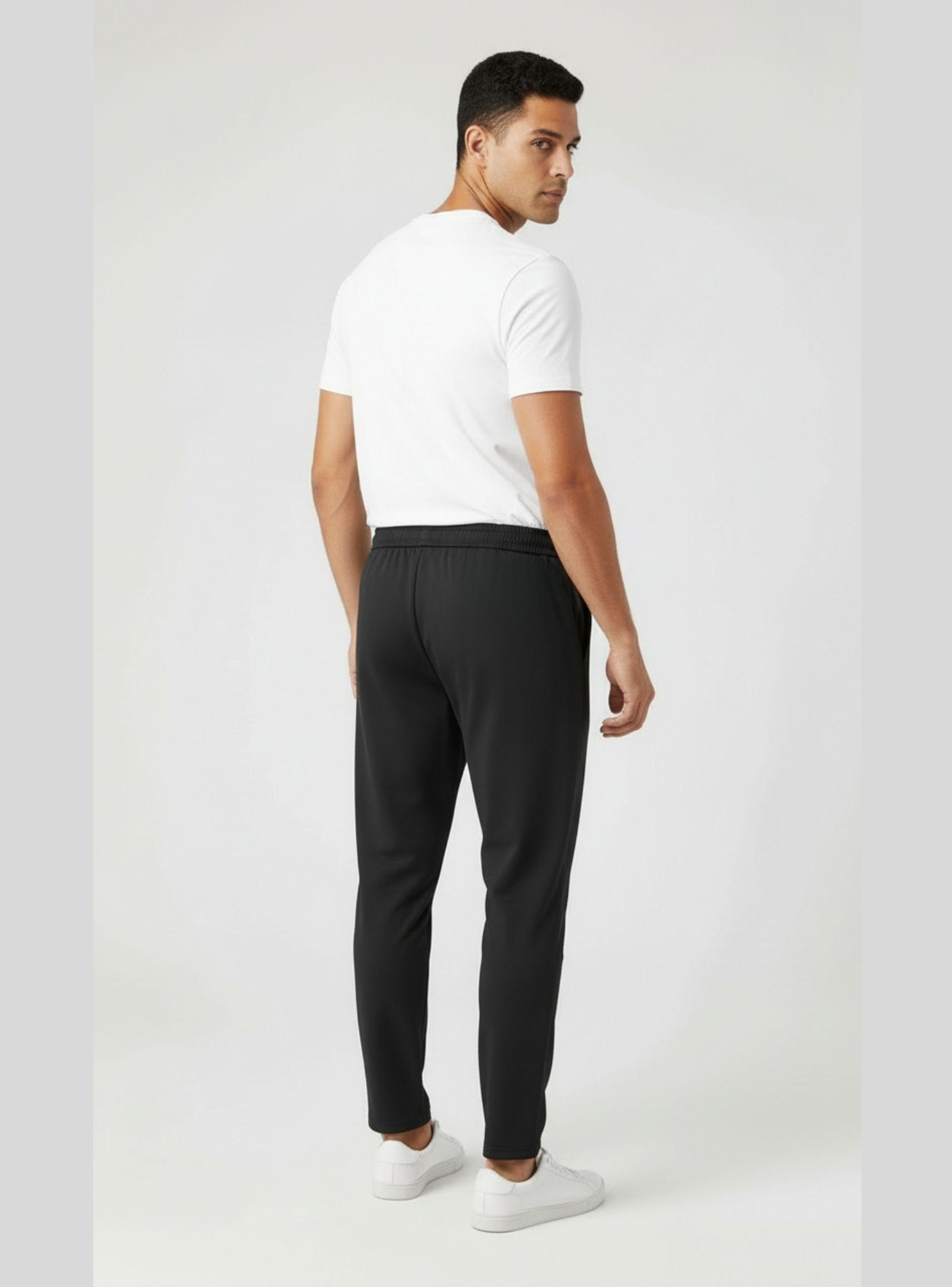 Pantalón Hombre Buzo Recto Liso Térmico Forro Interior Plush 97-3