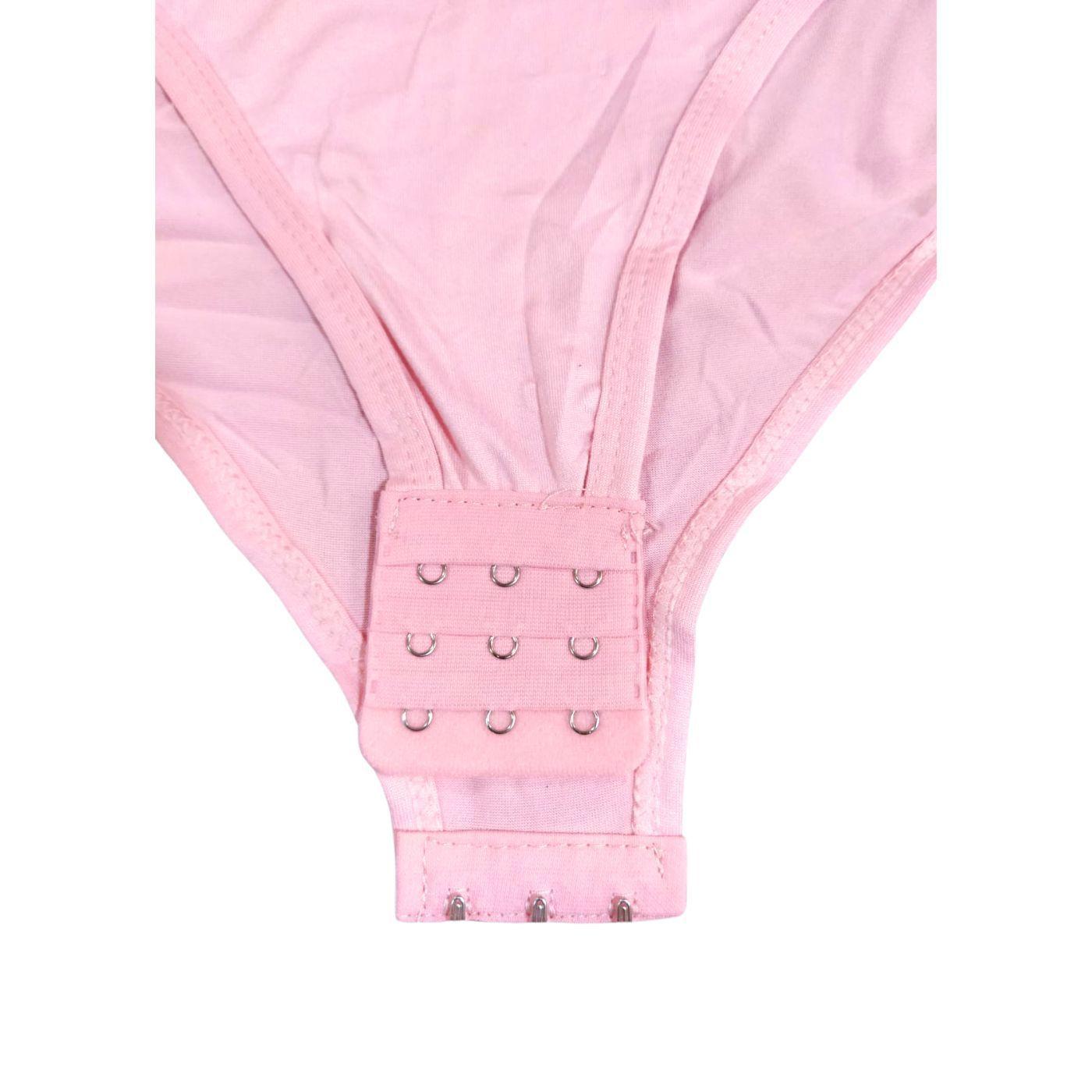 Body Bambú Mujer Ajustable Manga Corta Elasticado Colores 711-5