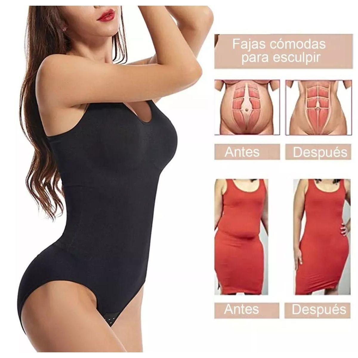 Body Mujer Ajustable Modelador Compresión Calce Cómodo 826-4