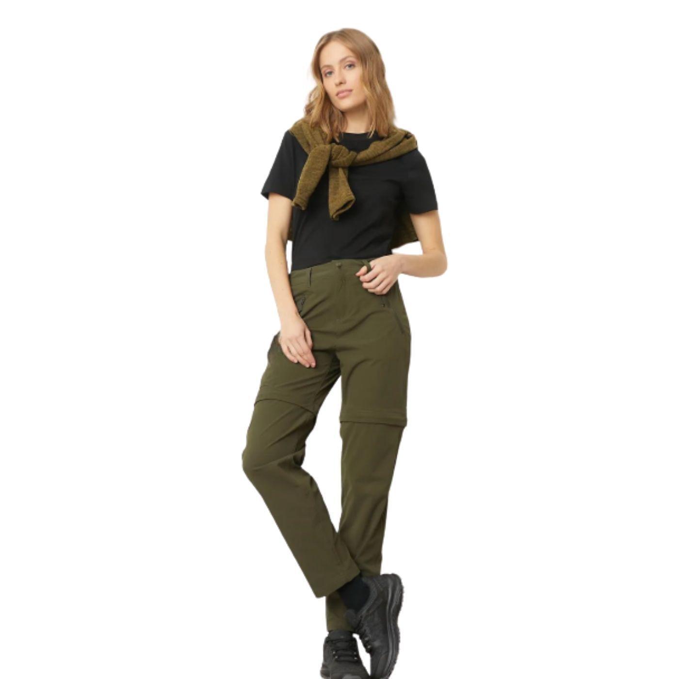 Pantalon Softshell Mujer Verano Bolsillos Cierre 809-0