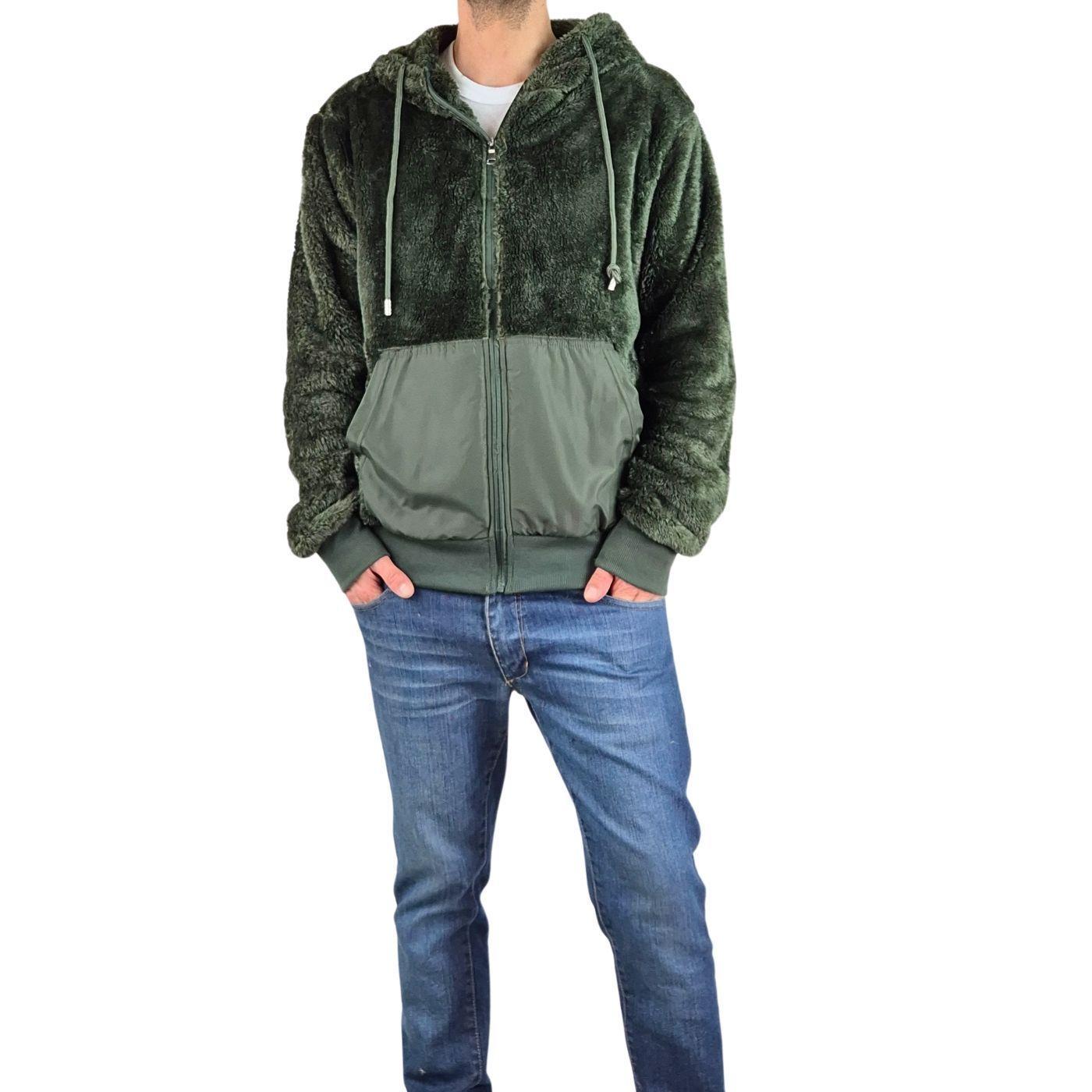 Polerón Peludo Hombre Premium Con Cierre 0255-1