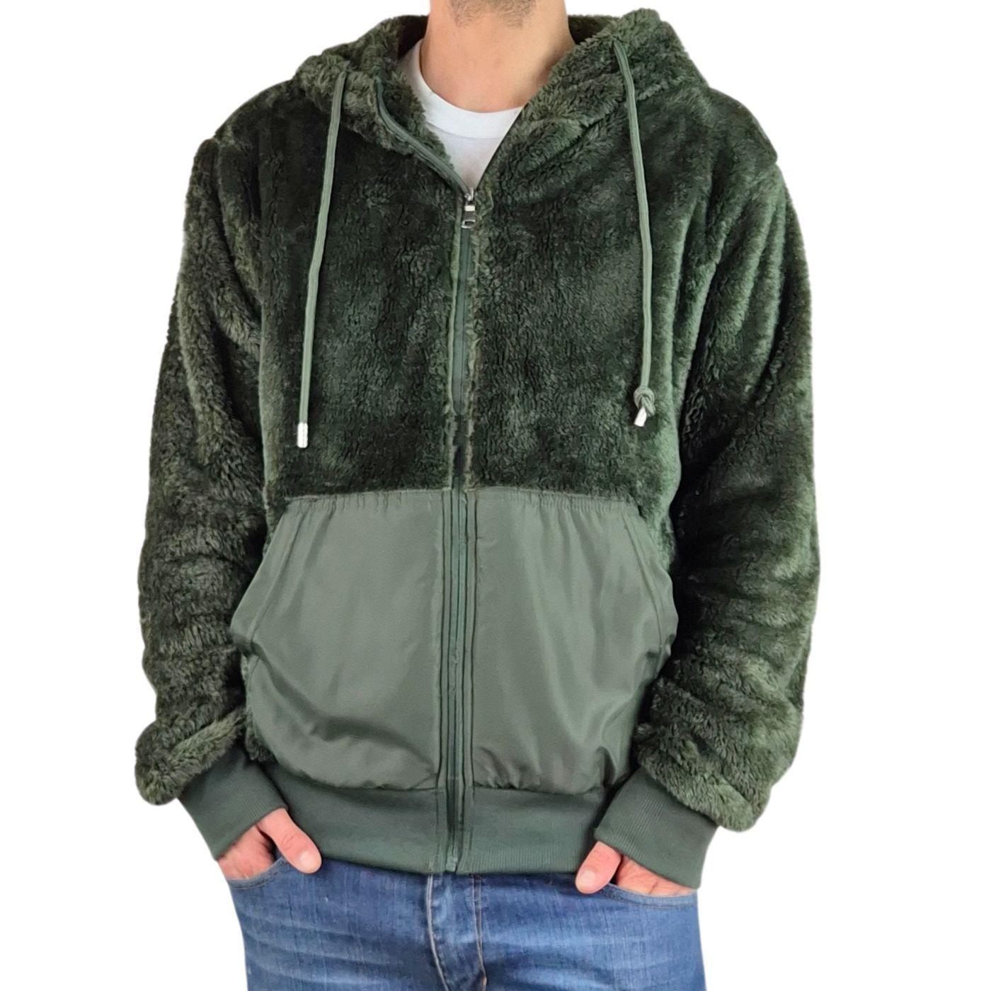 Polerón Peludo Hombre Premium Con Cierre 0255-2